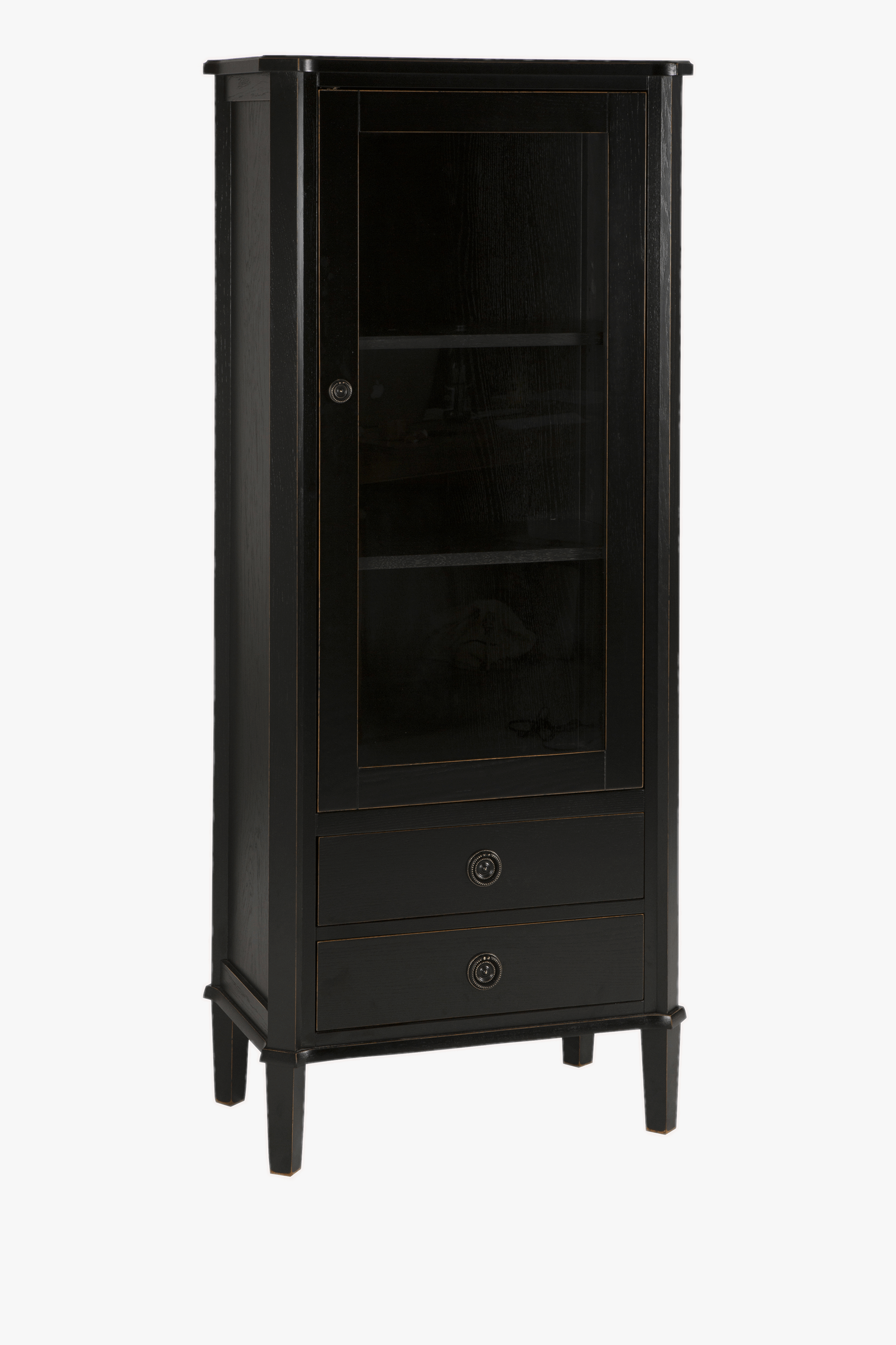 Henshaw 1 Door 2 Drawer Display Cabinet
