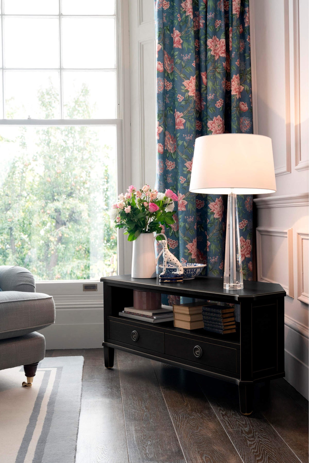 Henshaw 2 Drawer Corner TV Unit