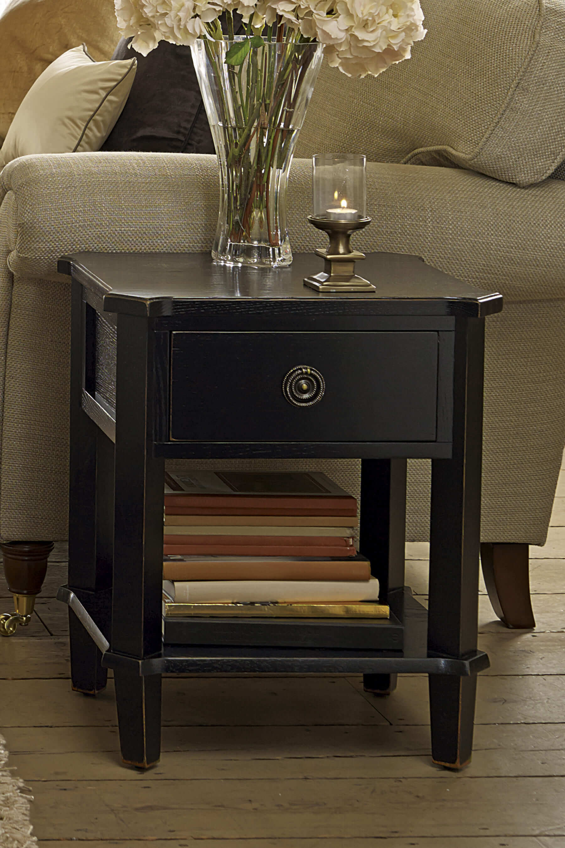 Henshaw 1 Drawer Side Table