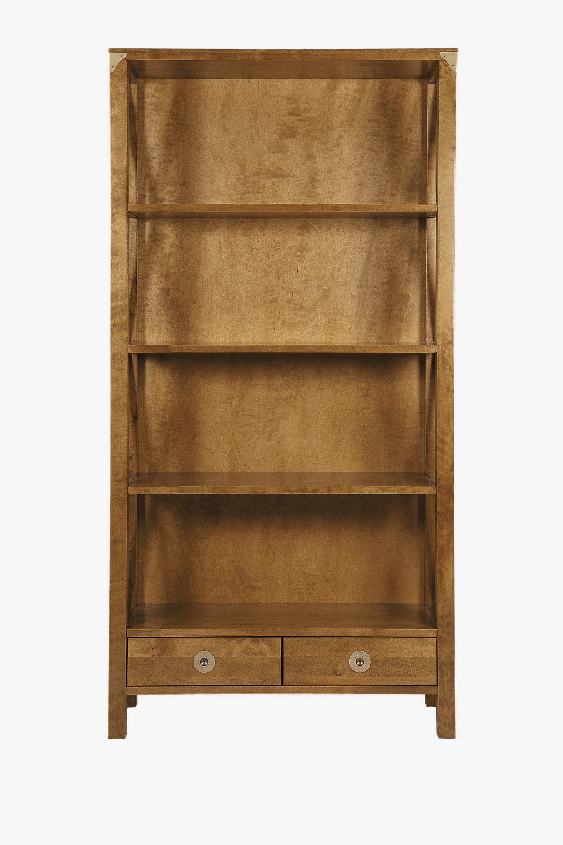 Balmoral 2 Drawer Single Bookcase