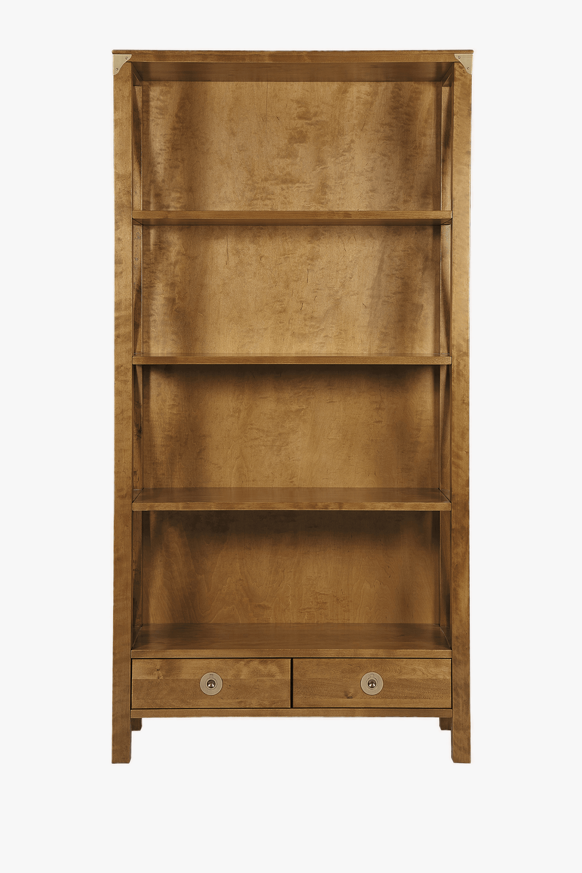 Balmoral 2 Drawer Single Bookcase