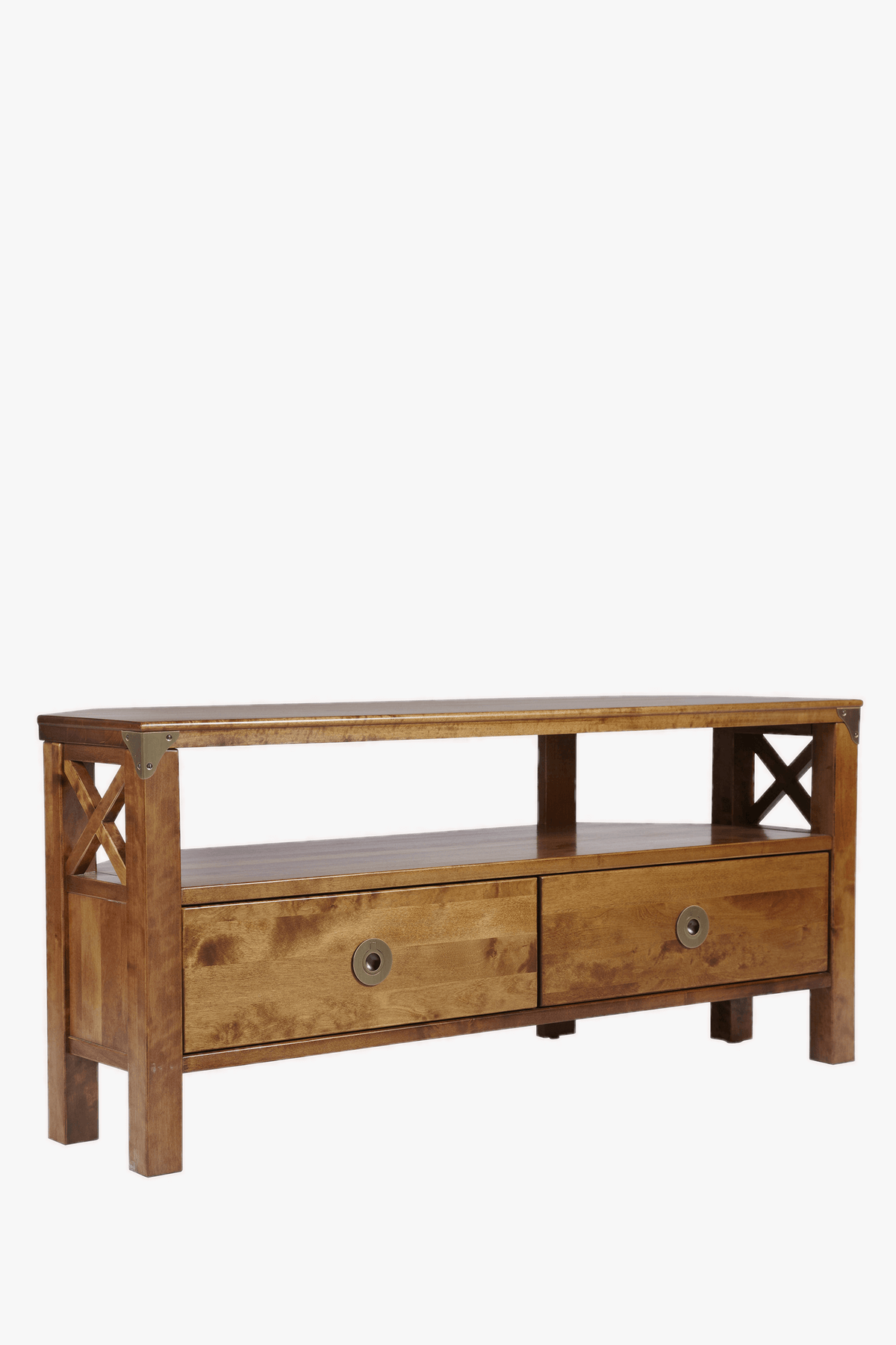 Balmoral 2 Drawer Corner TV Unit