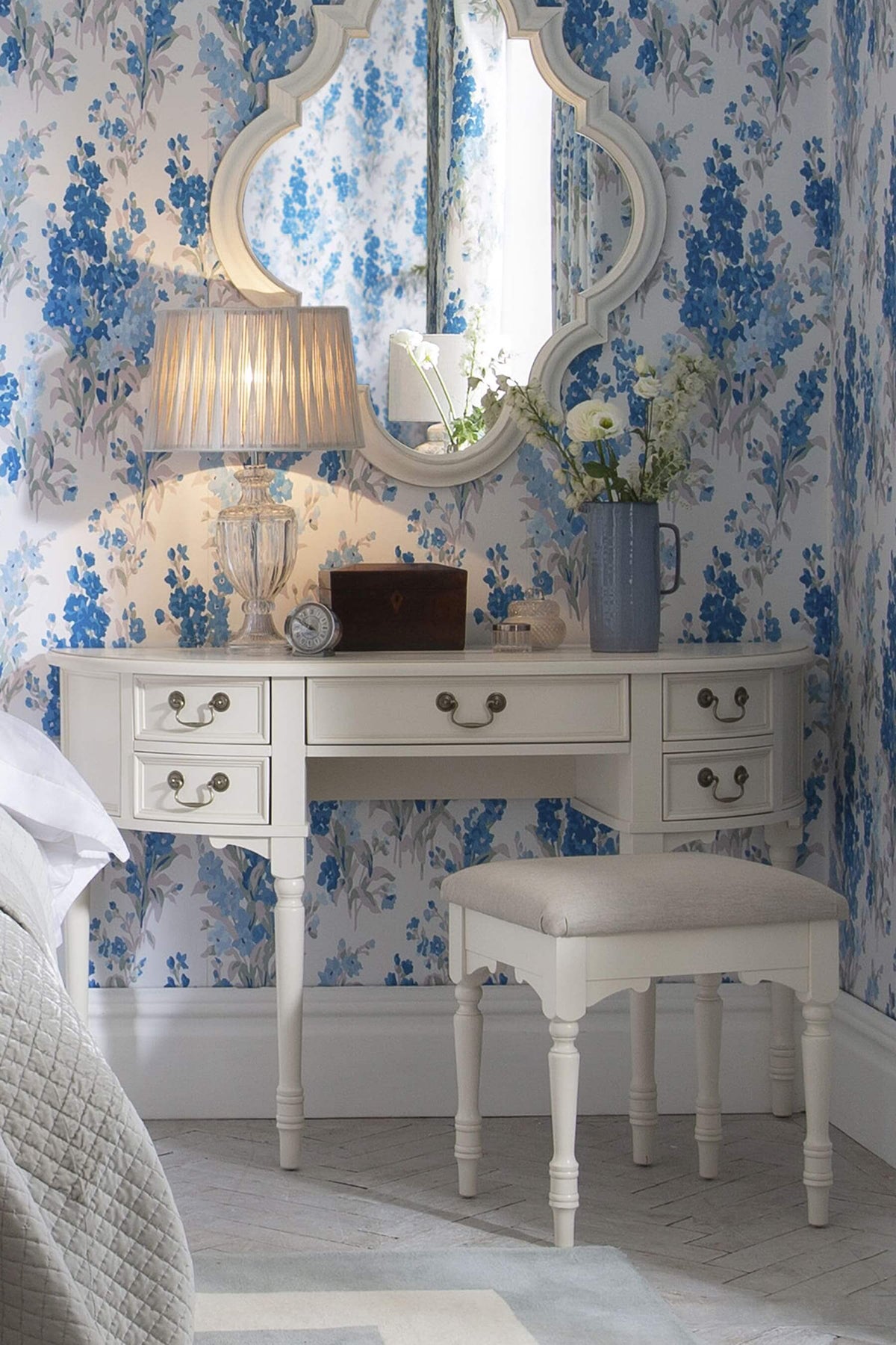 Clifton 5 Drawer Dressing Table & Stool Set