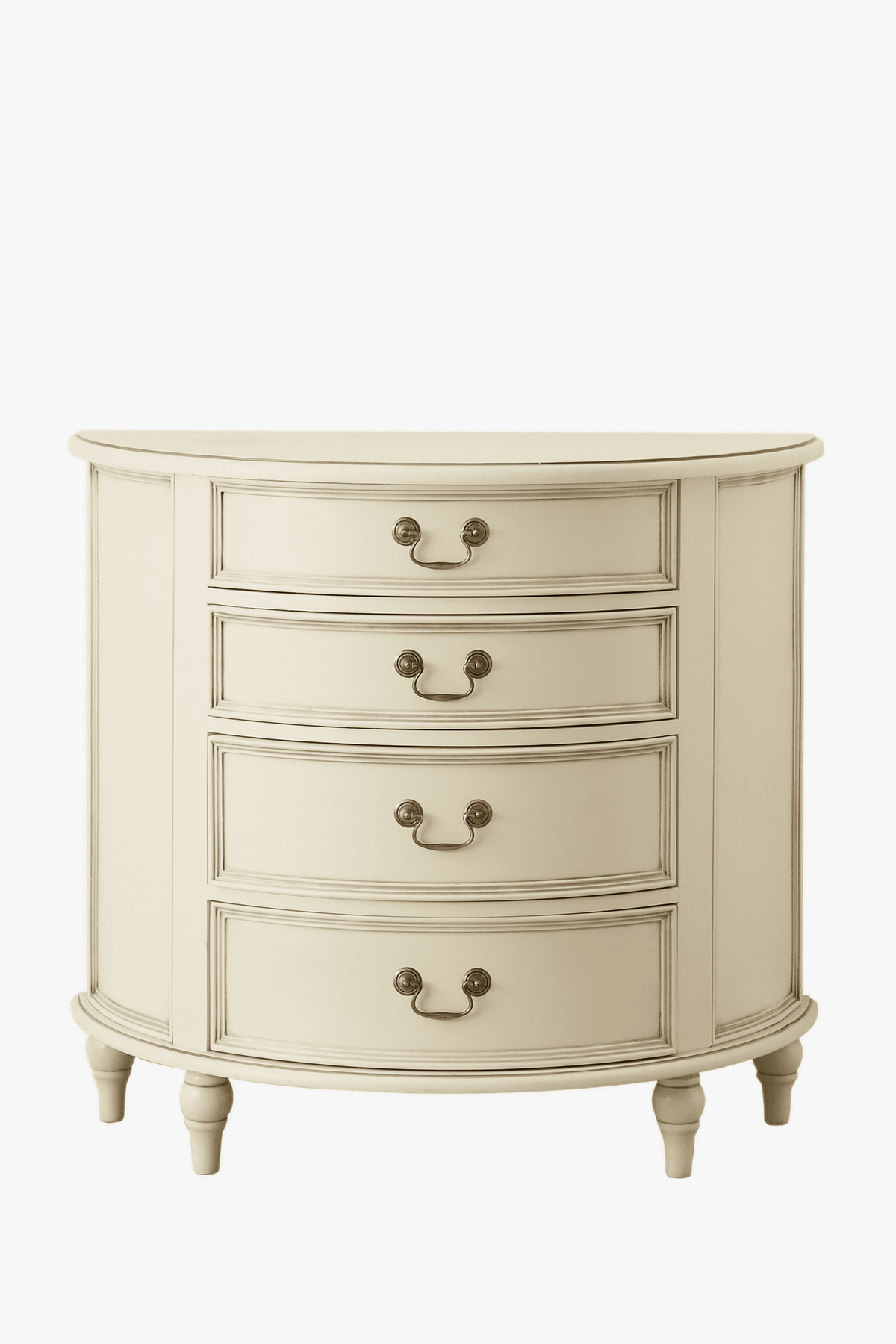 Clifton 4 Drawer Half Moon Chest
