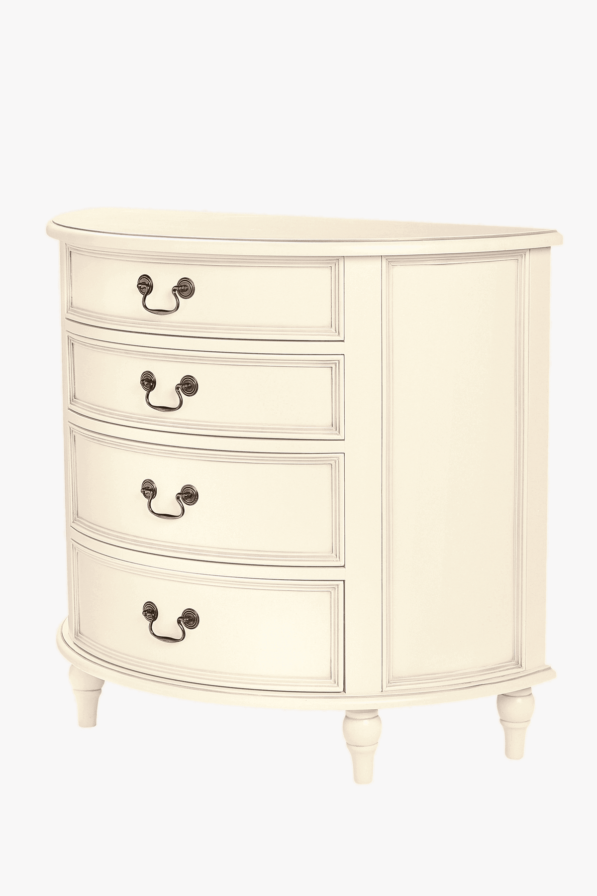 Clifton 4 Drawer Half Moon Chest