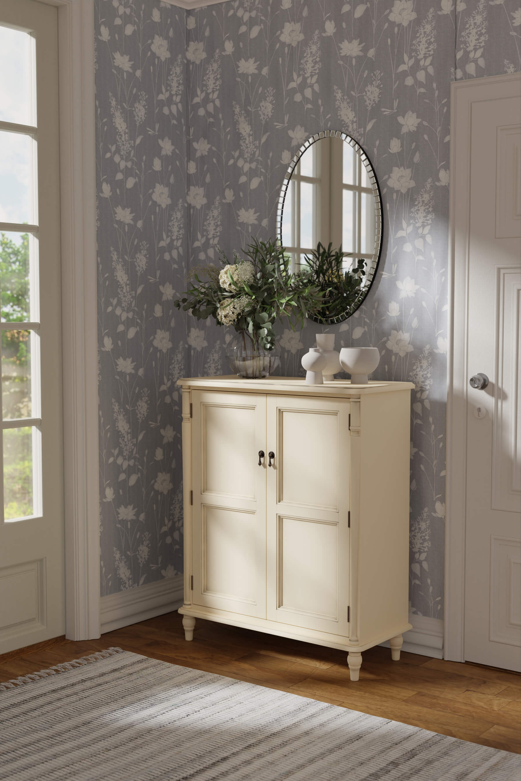 Clifton 2 Door Shoe Storage Unit
