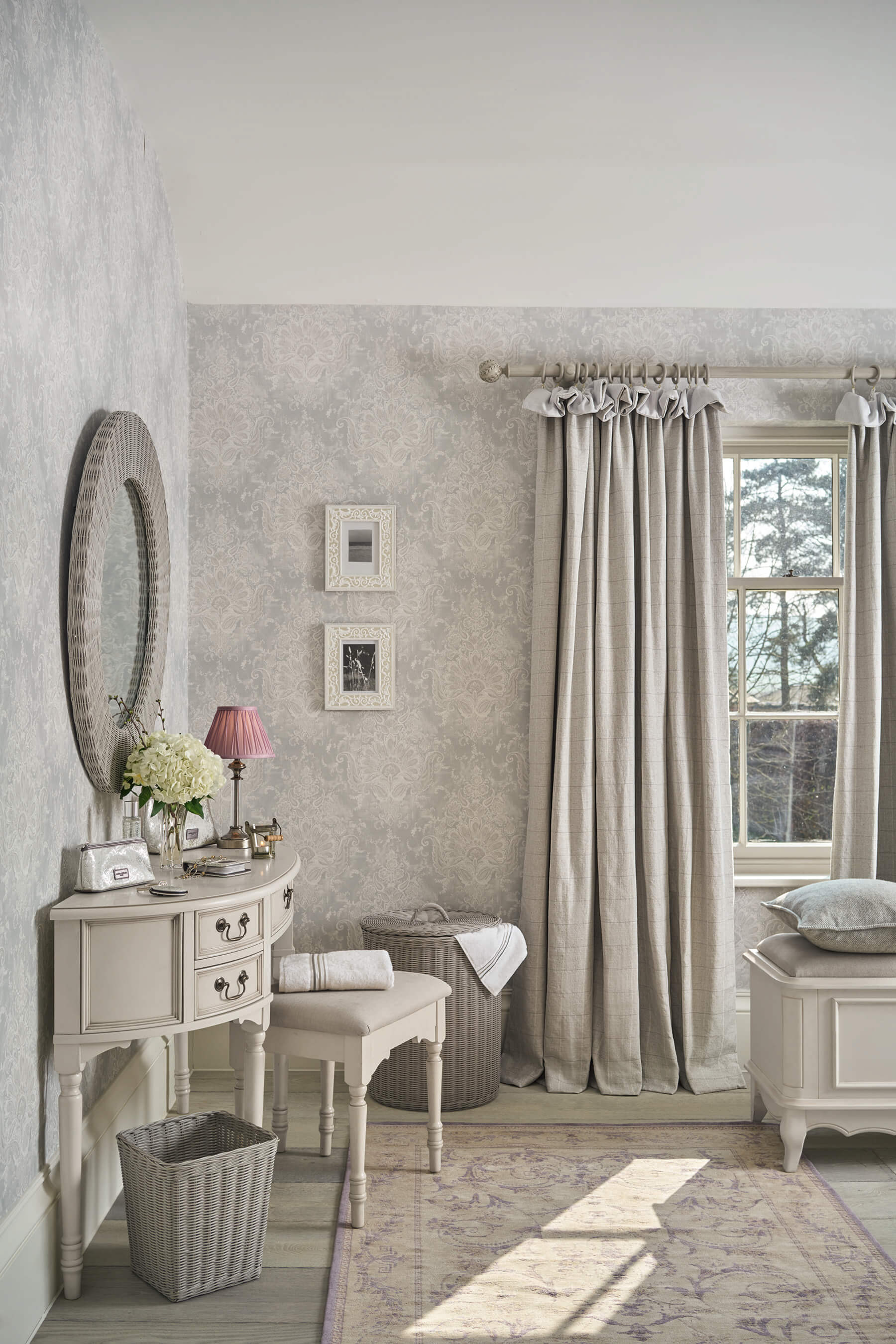 Clifton 5 Drawer Dressing Table & Stool Set