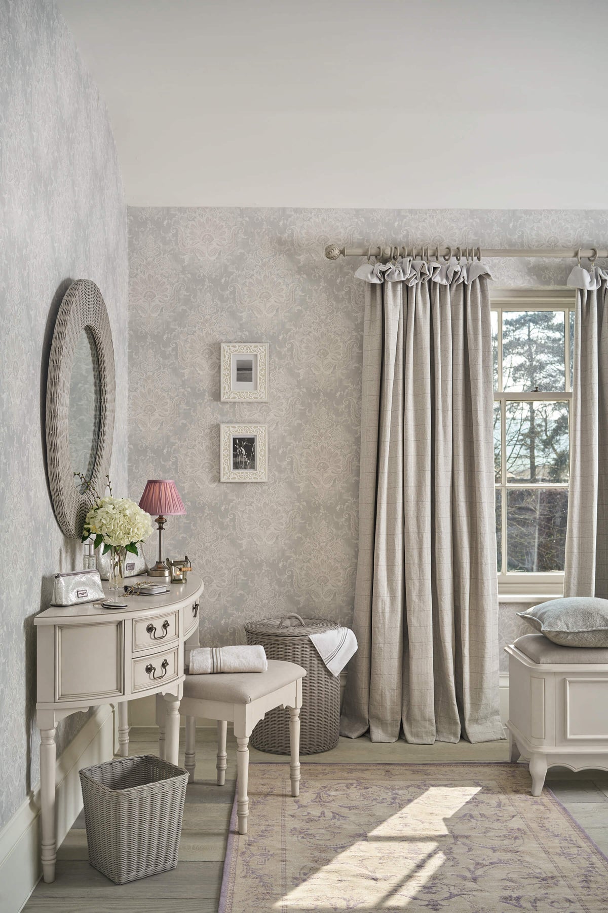 Clifton 5 Drawer Dressing Table & Stool Set