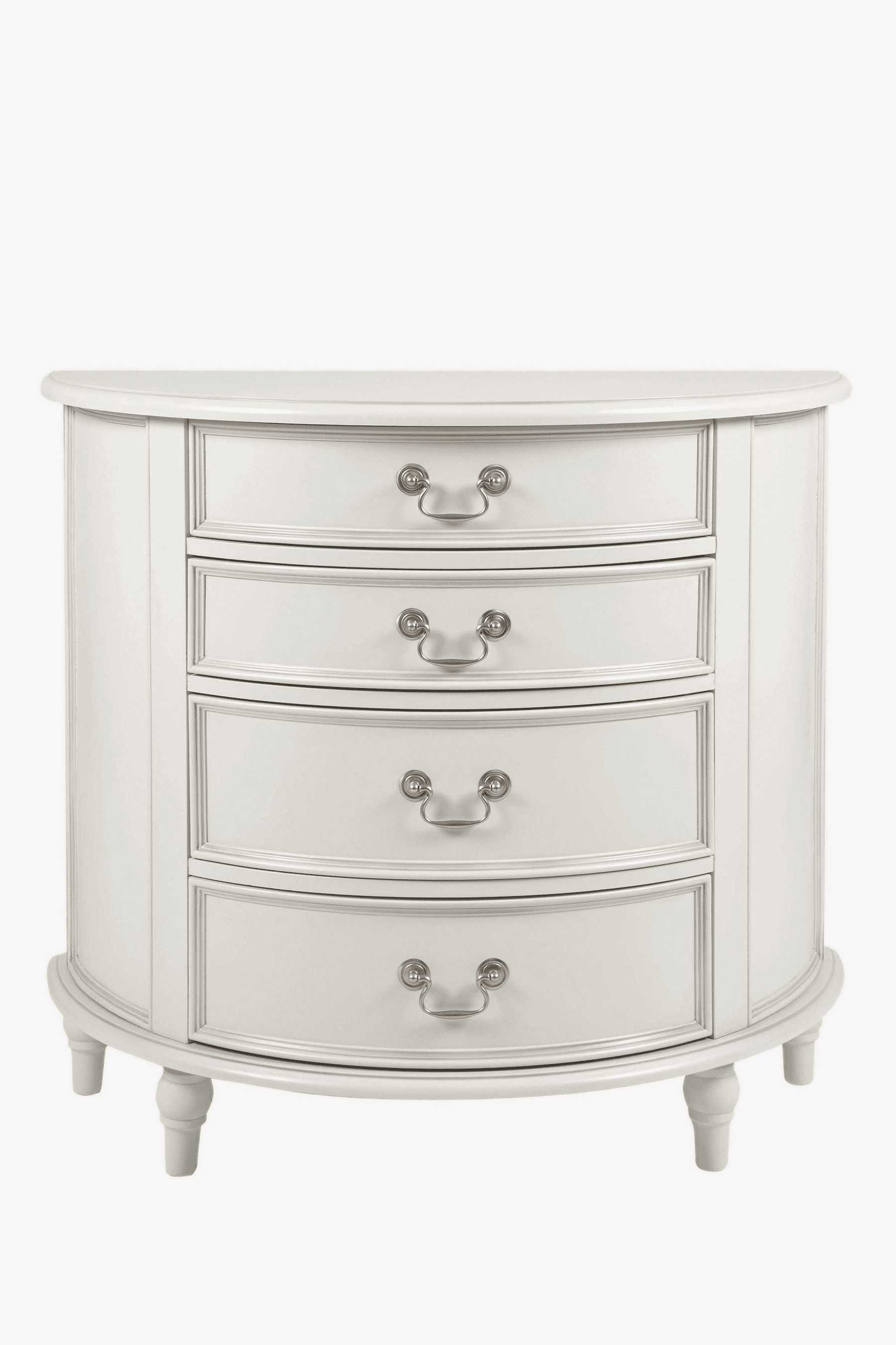 Clifton 4 Drawer Half Moon Chest