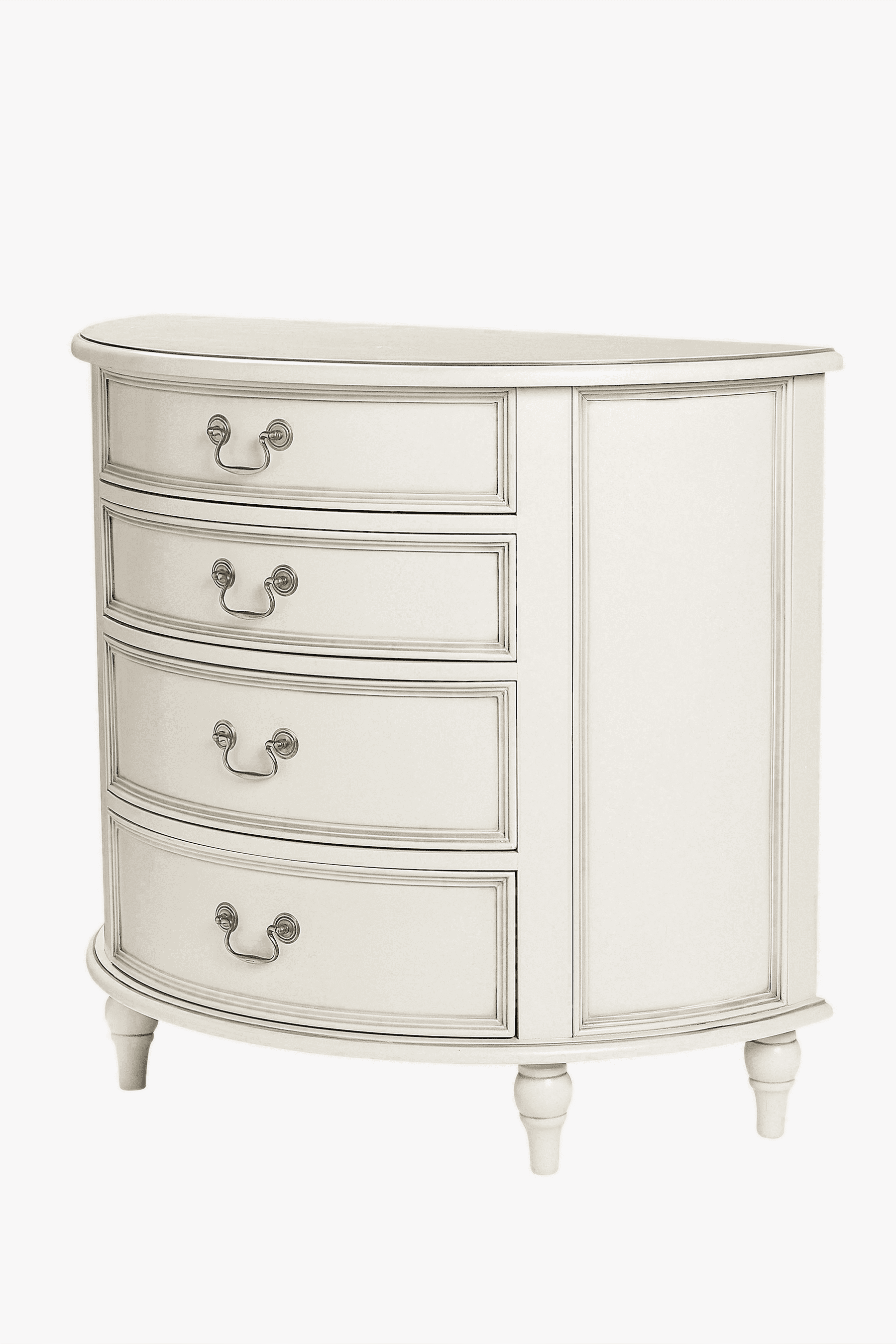 Clifton 4 Drawer Half Moon Chest