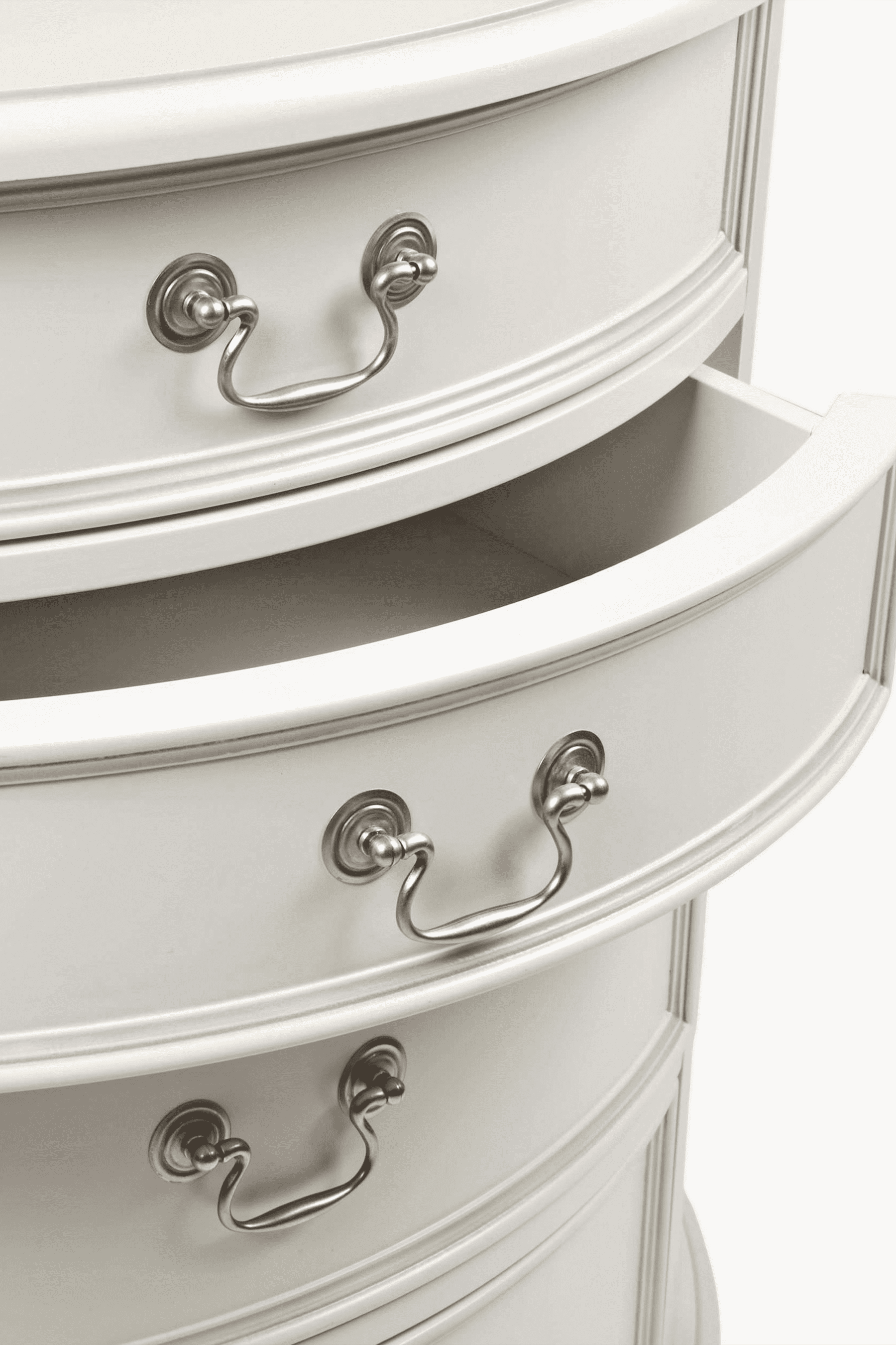 Clifton 4 Drawer Half Moon Chest