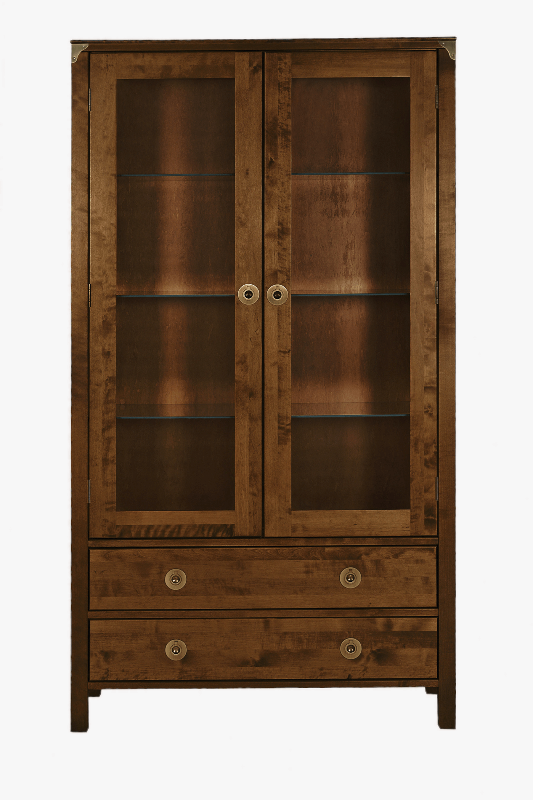 Balmoral 2 Door 2 Drawer Display Cabinet