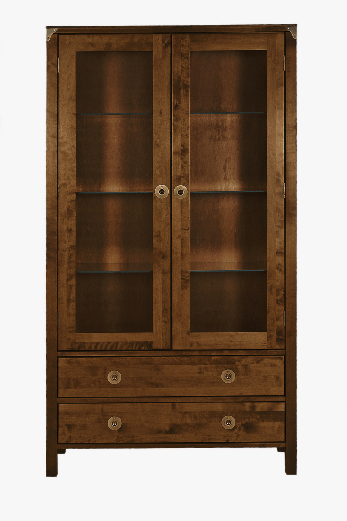 Balmoral 2 Door 2 Drawer Display Cabinet