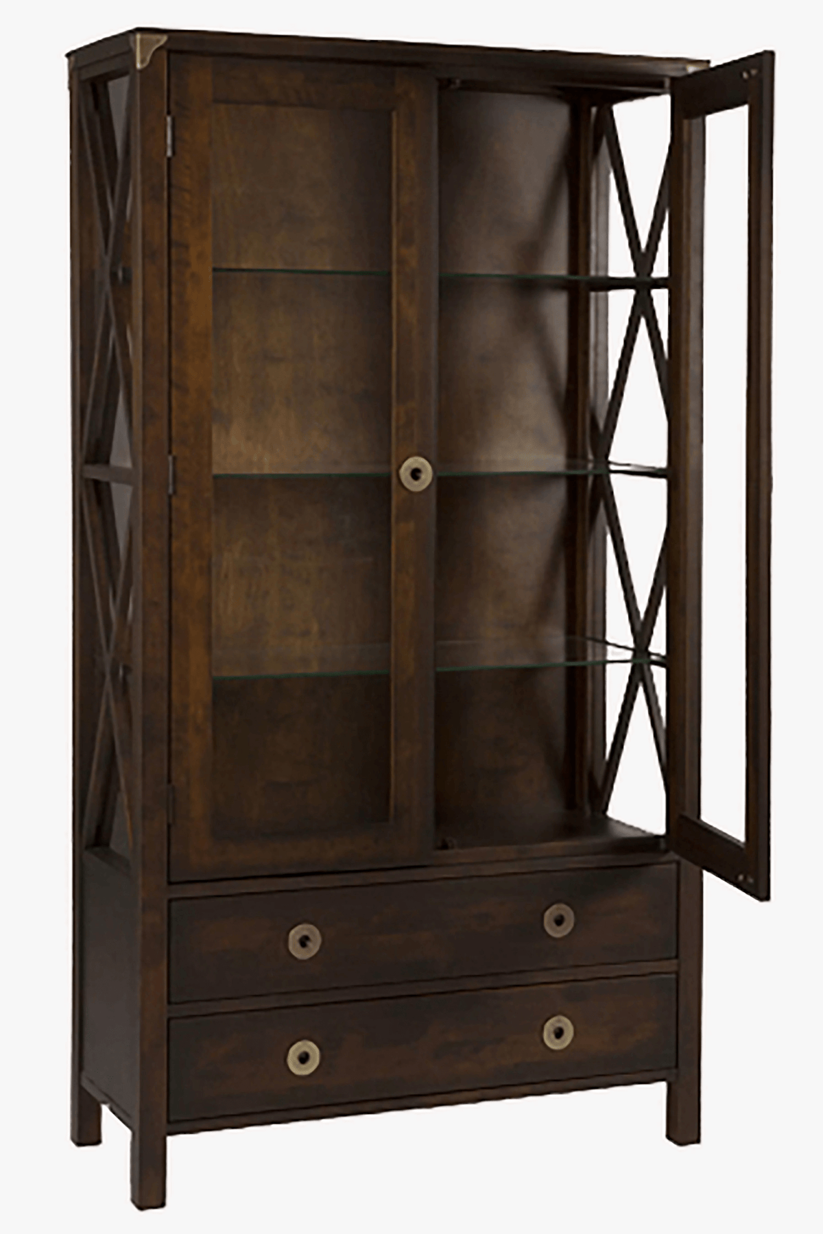 Balmoral 2 Door 2 Drawer Display Cabinet