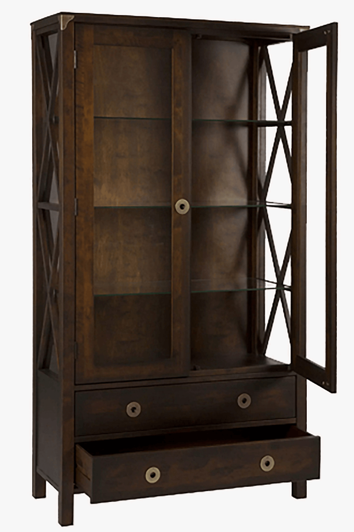 Balmoral 2 Door 2 Drawer Display Cabinet