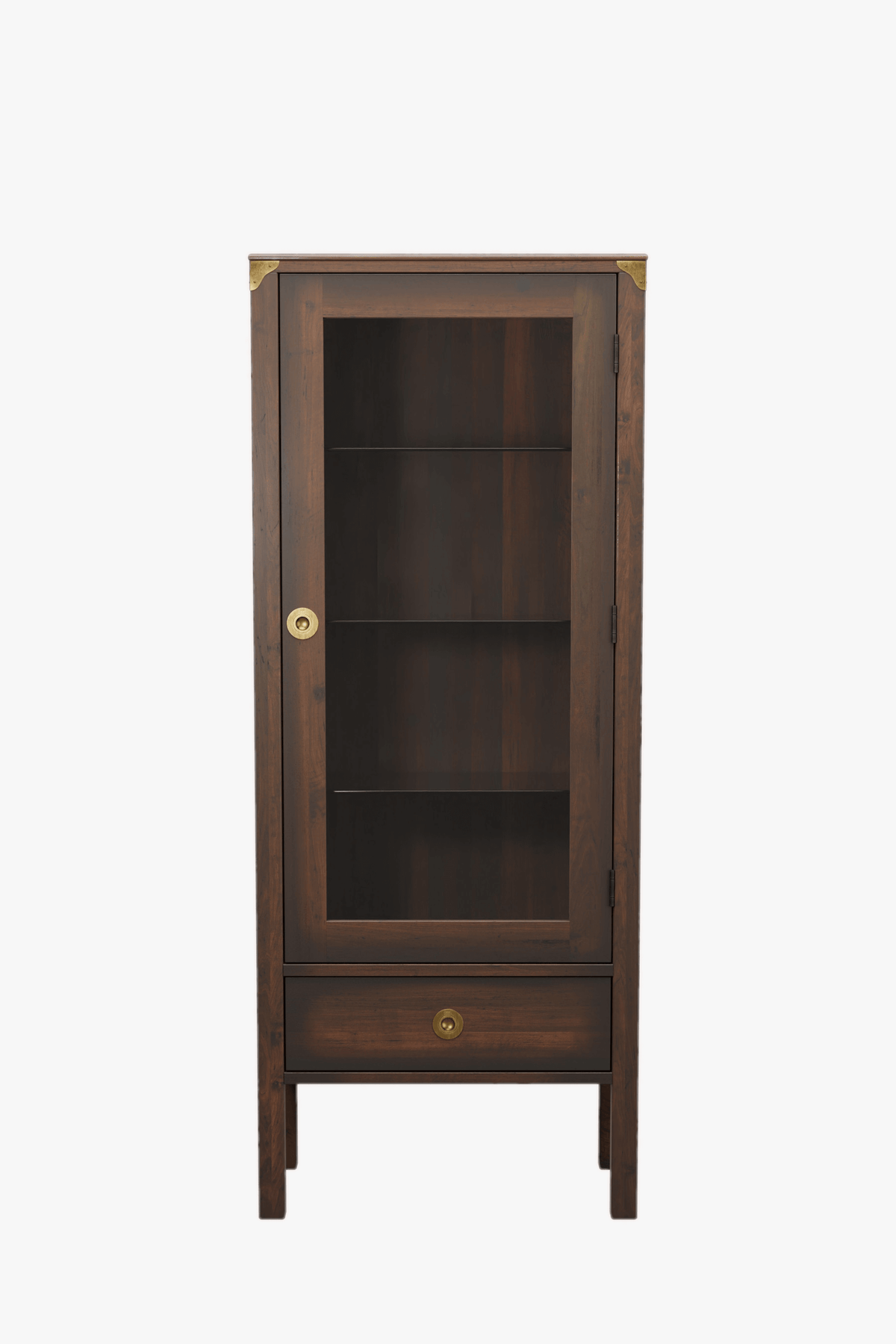 Balmoral 1 Door 1 Drawer Display Cabinet