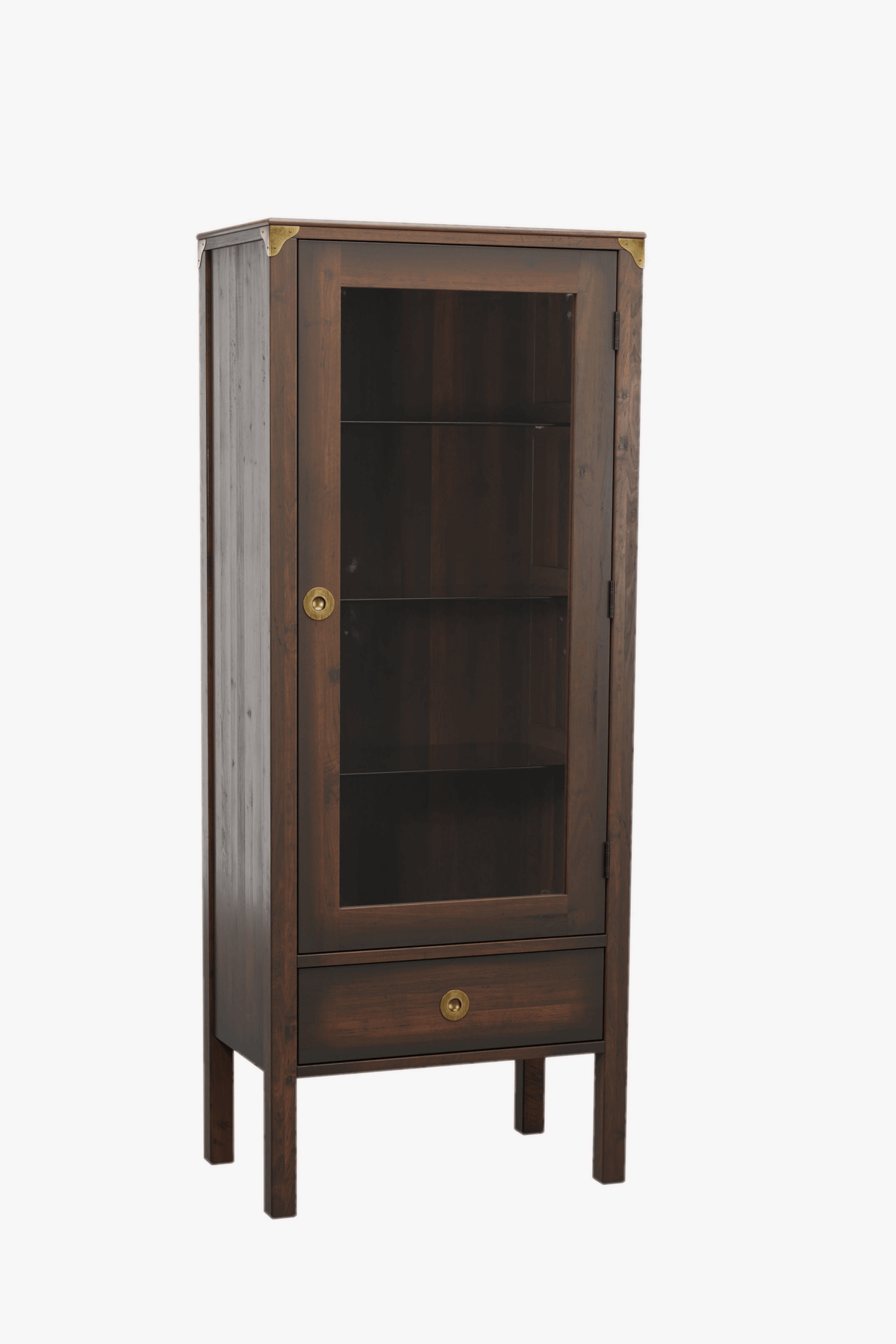 Balmoral 1 Door 1 Drawer Display Cabinet