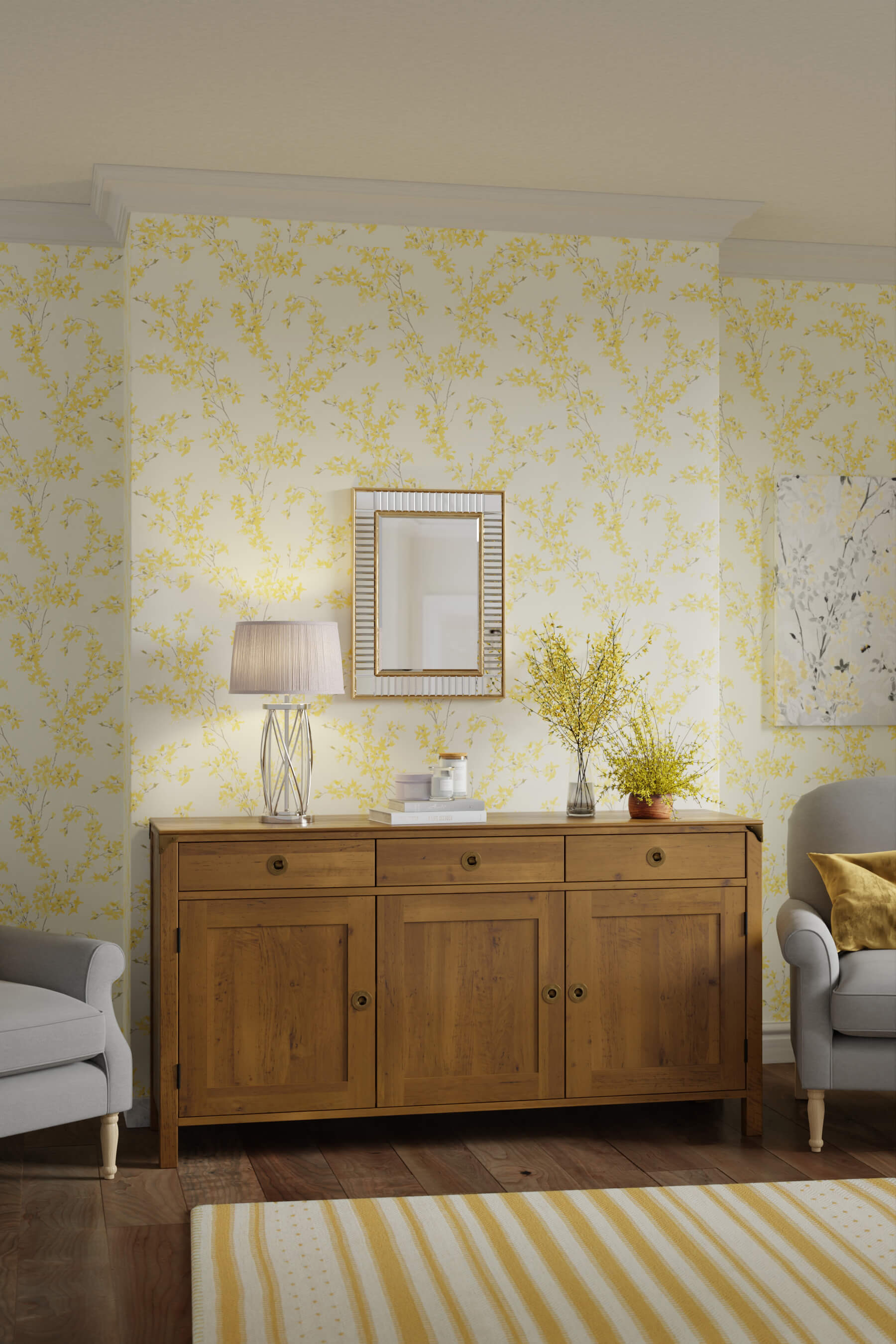 Balmoral 3 Door 3 Drawer Sideboard