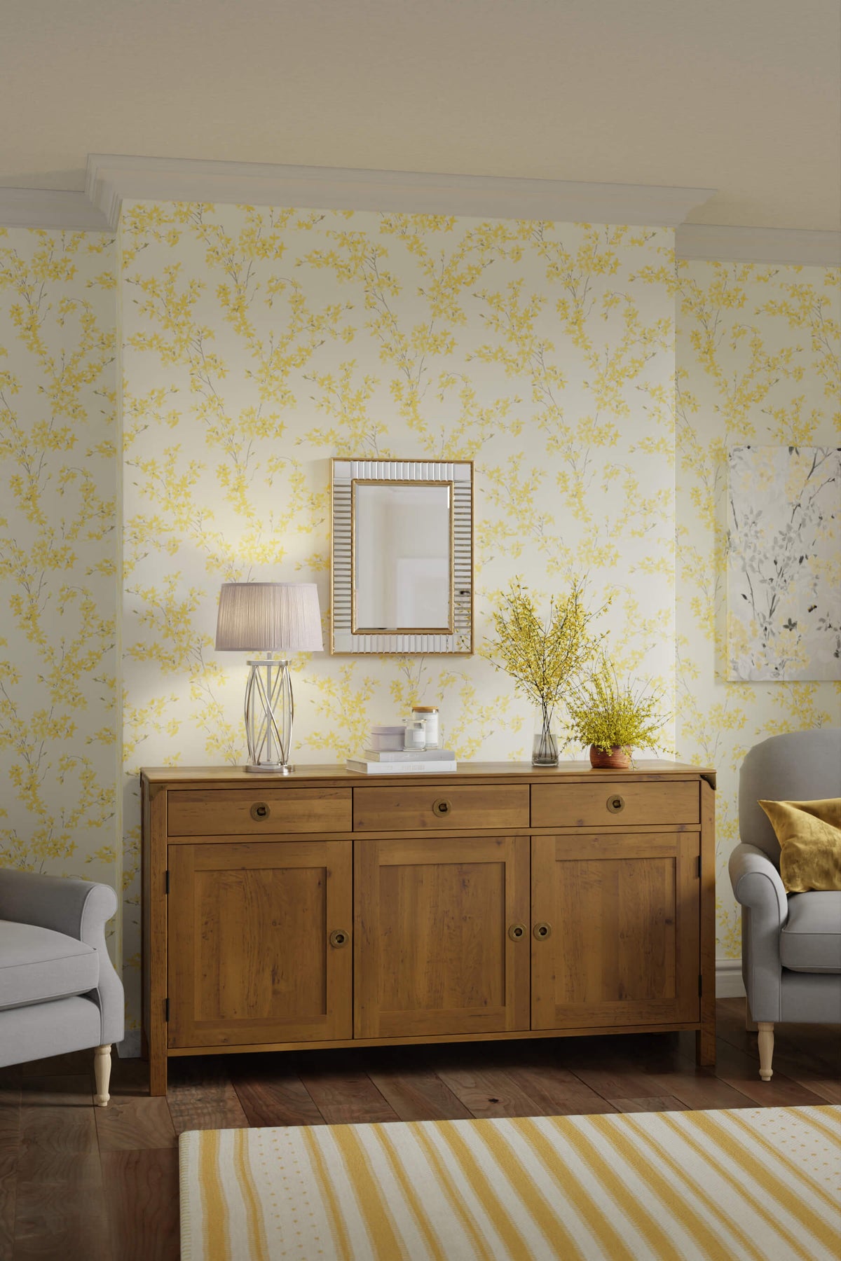 Balmoral 3 Door 3 Drawer Sideboard