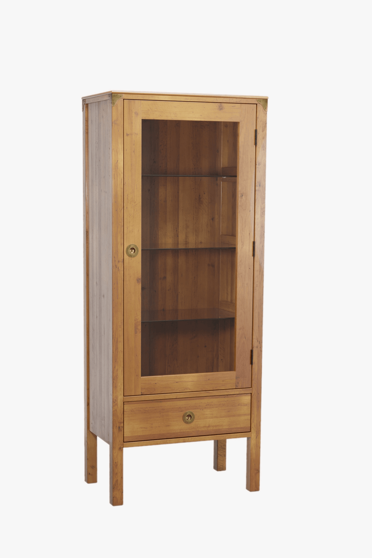 Balmoral 1 Door 1 Drawer Display Cabinet