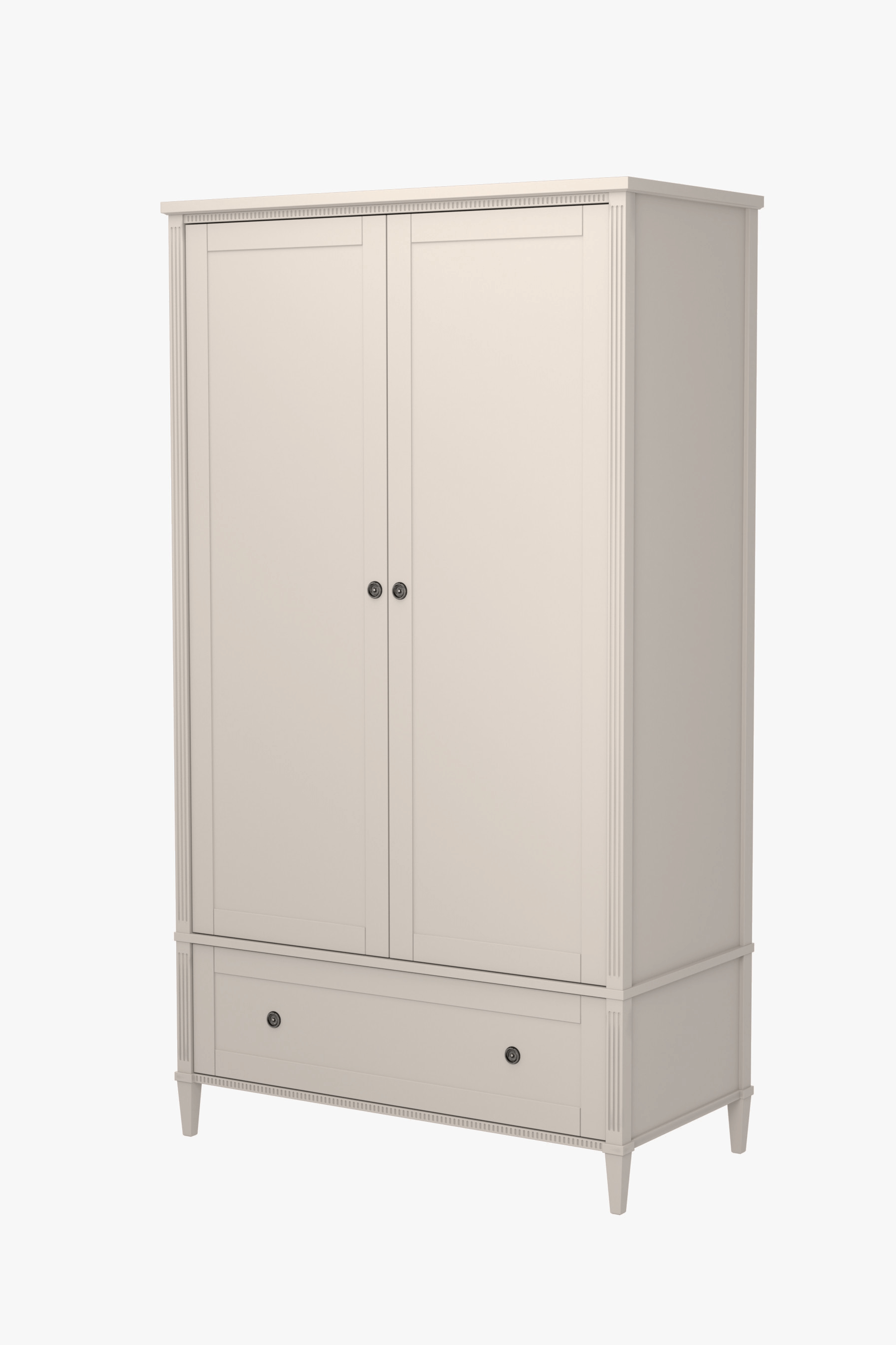 Eleanor 2 Door 1 Drawer Wardrobe