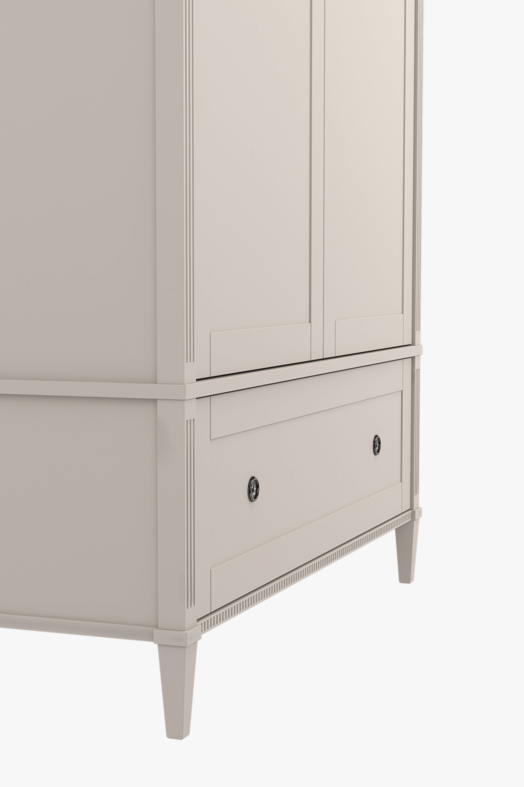 Eleanor 2 Door 1 Drawer Wardrobe