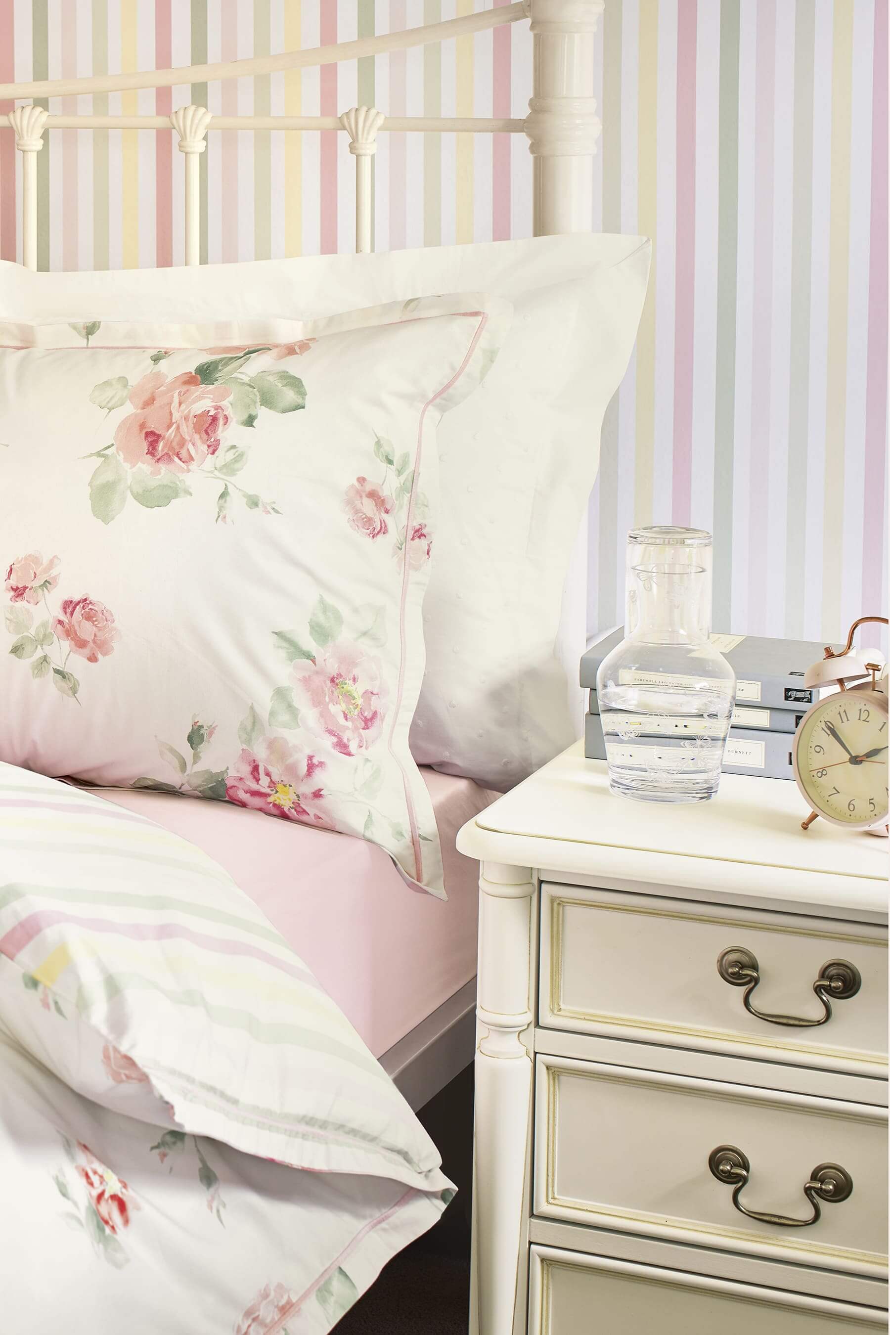 Clifton 3 Drawer Bedside Table