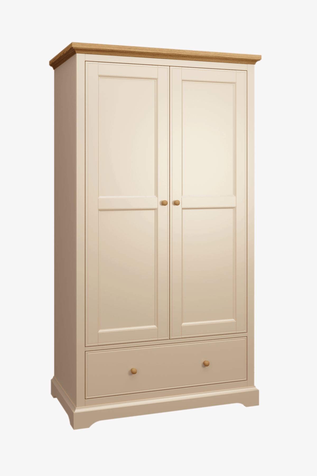 Oakham 2 Door 1 Drawer Wardrobe