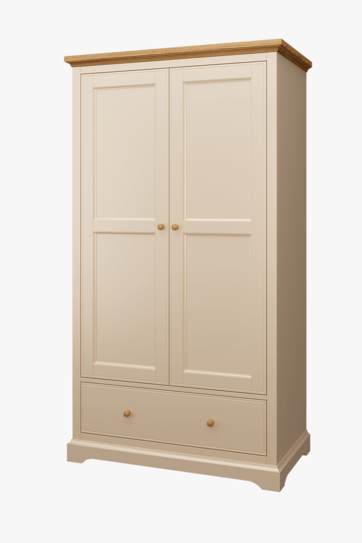 Oakham 2 Door 1 Drawer Wardrobe