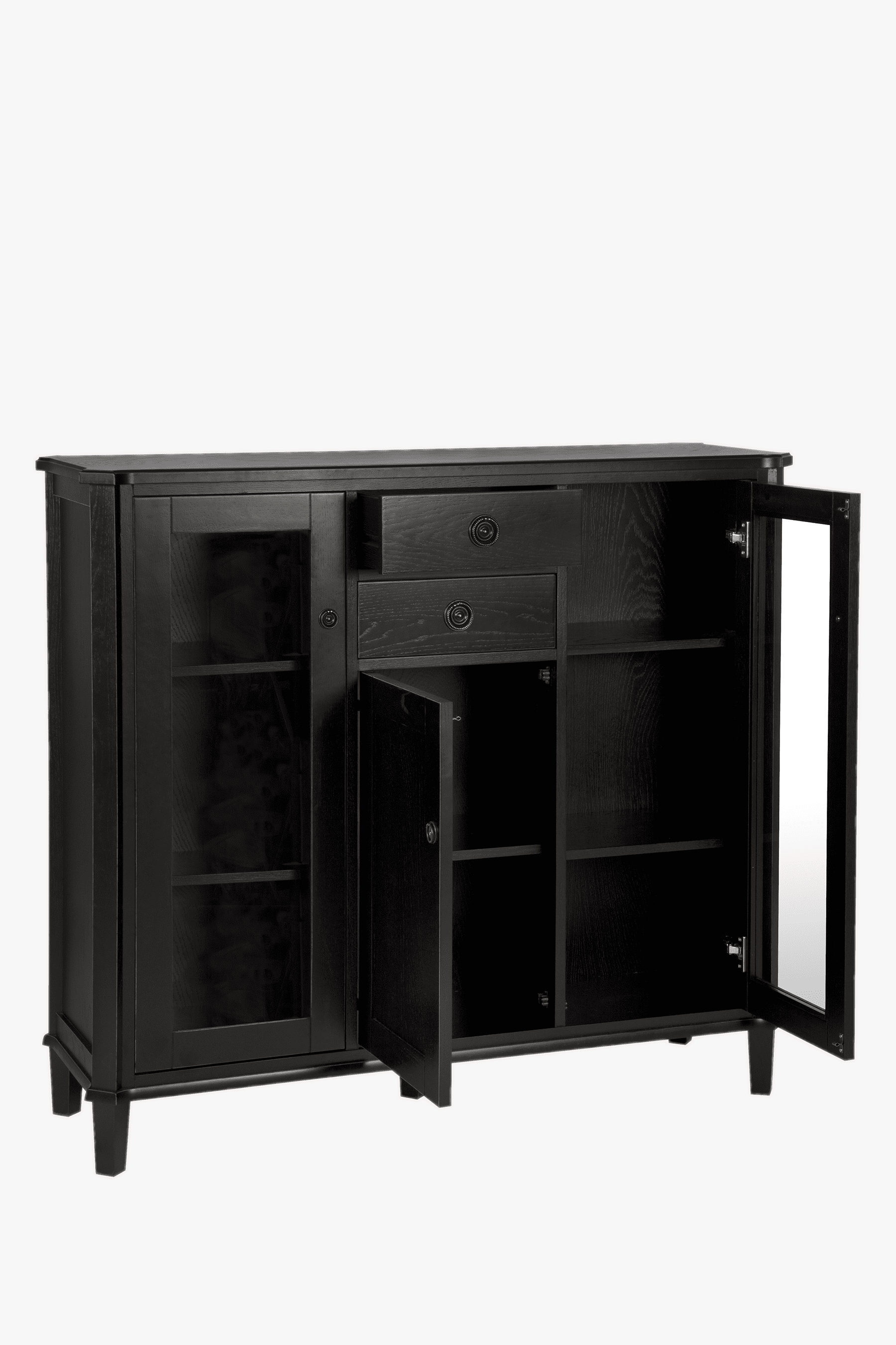 Henshaw 3 Door 2 Drawer Low Display Unit