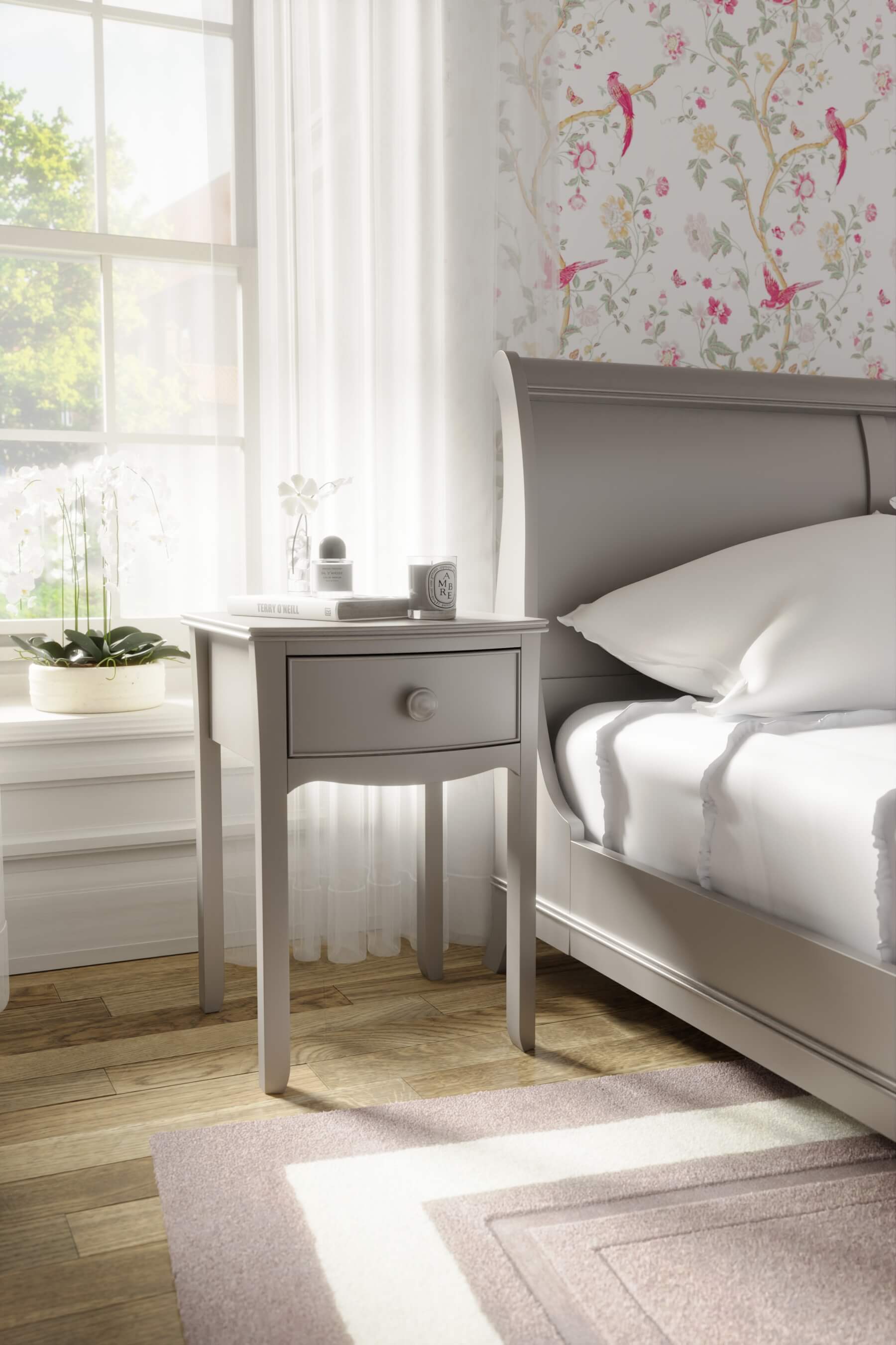Broughton 1 Drawer Bedside Table