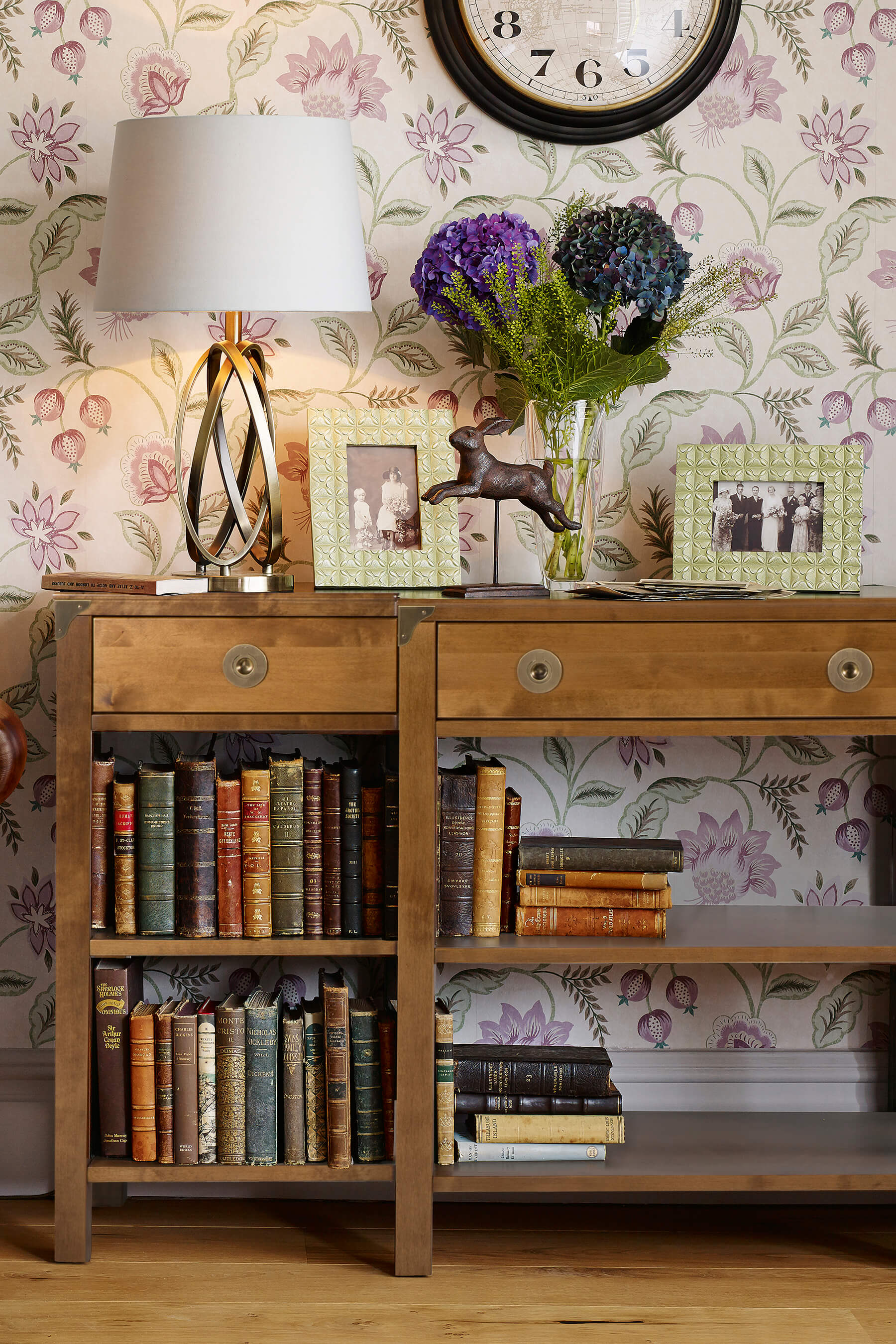 Balmoral 3 Drawer Triple Console Table