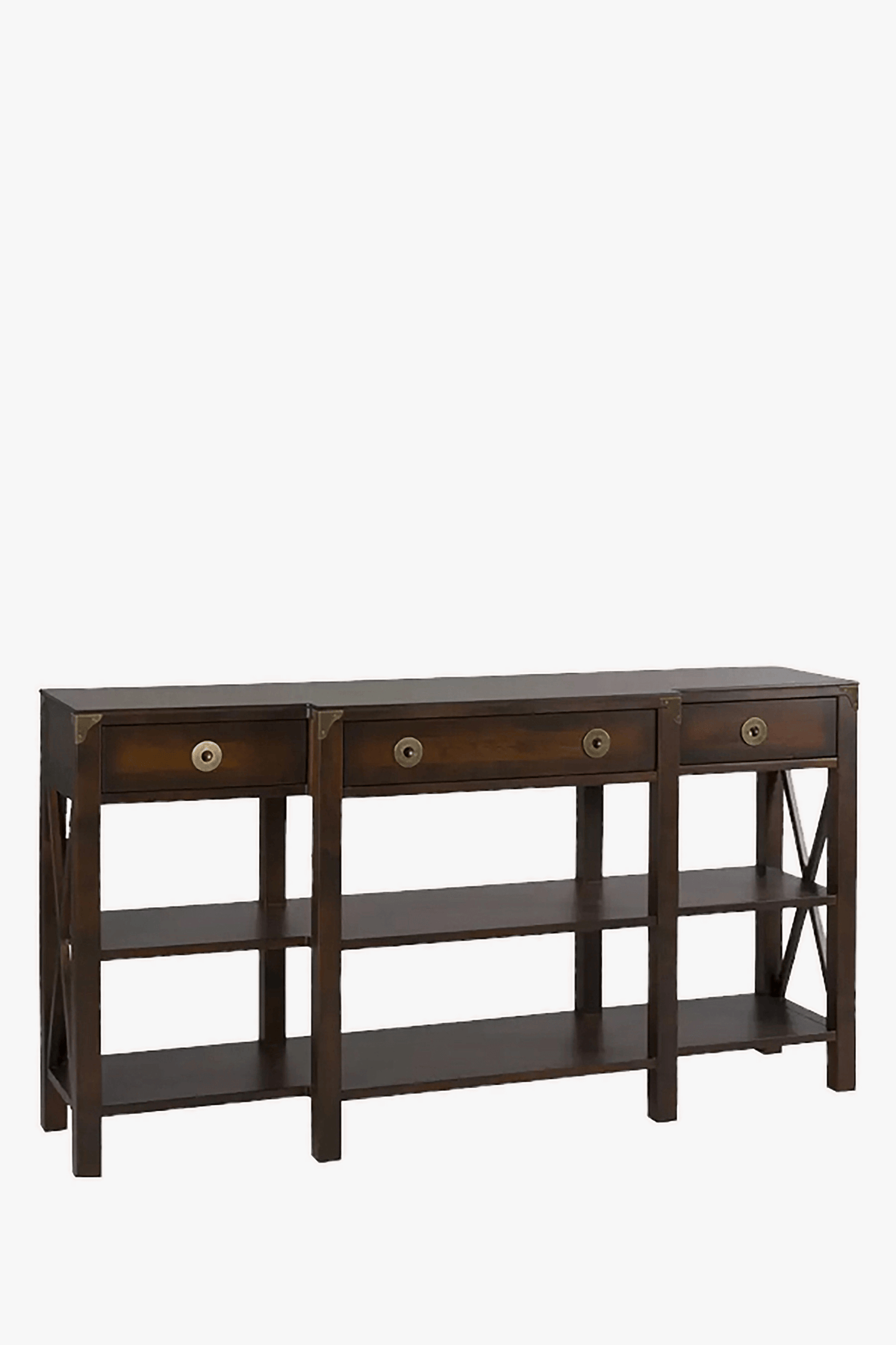 Balmoral 3 Drawer Triple Console Table