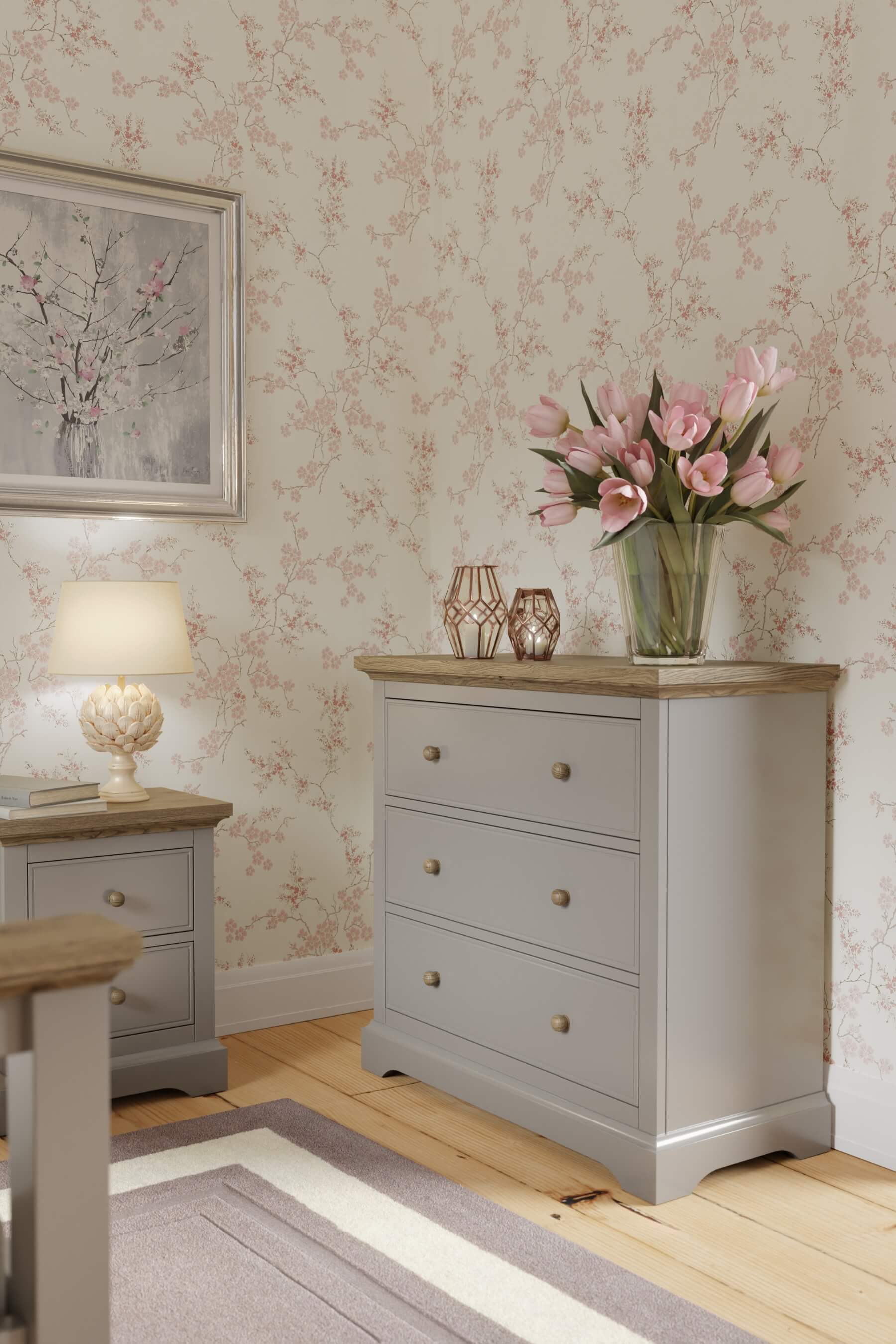 Oakham 3 Drawer Chest