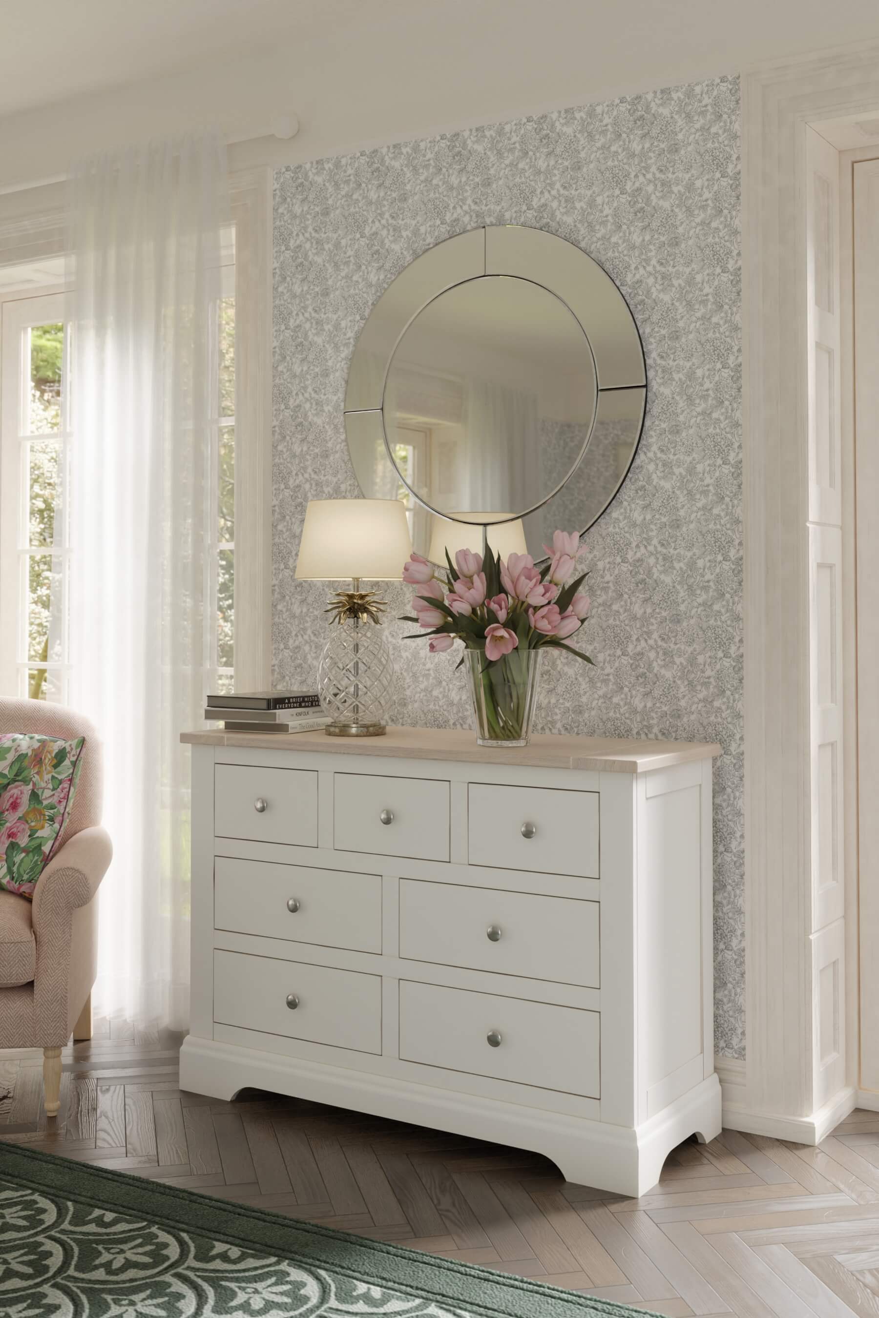 Dorset 3+4 Drawer Chest