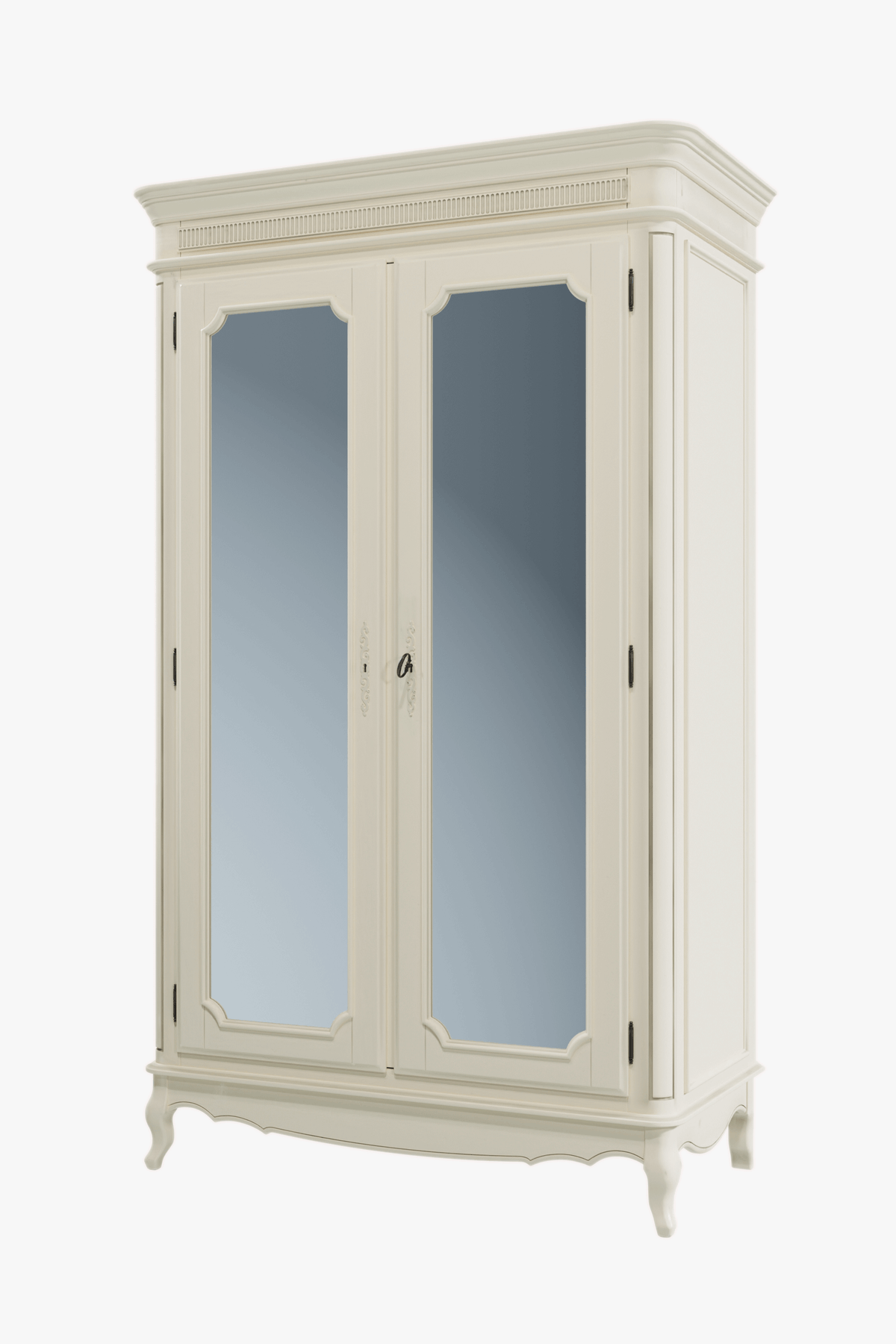 Provencale 2 Door Mirrored Wardrobe