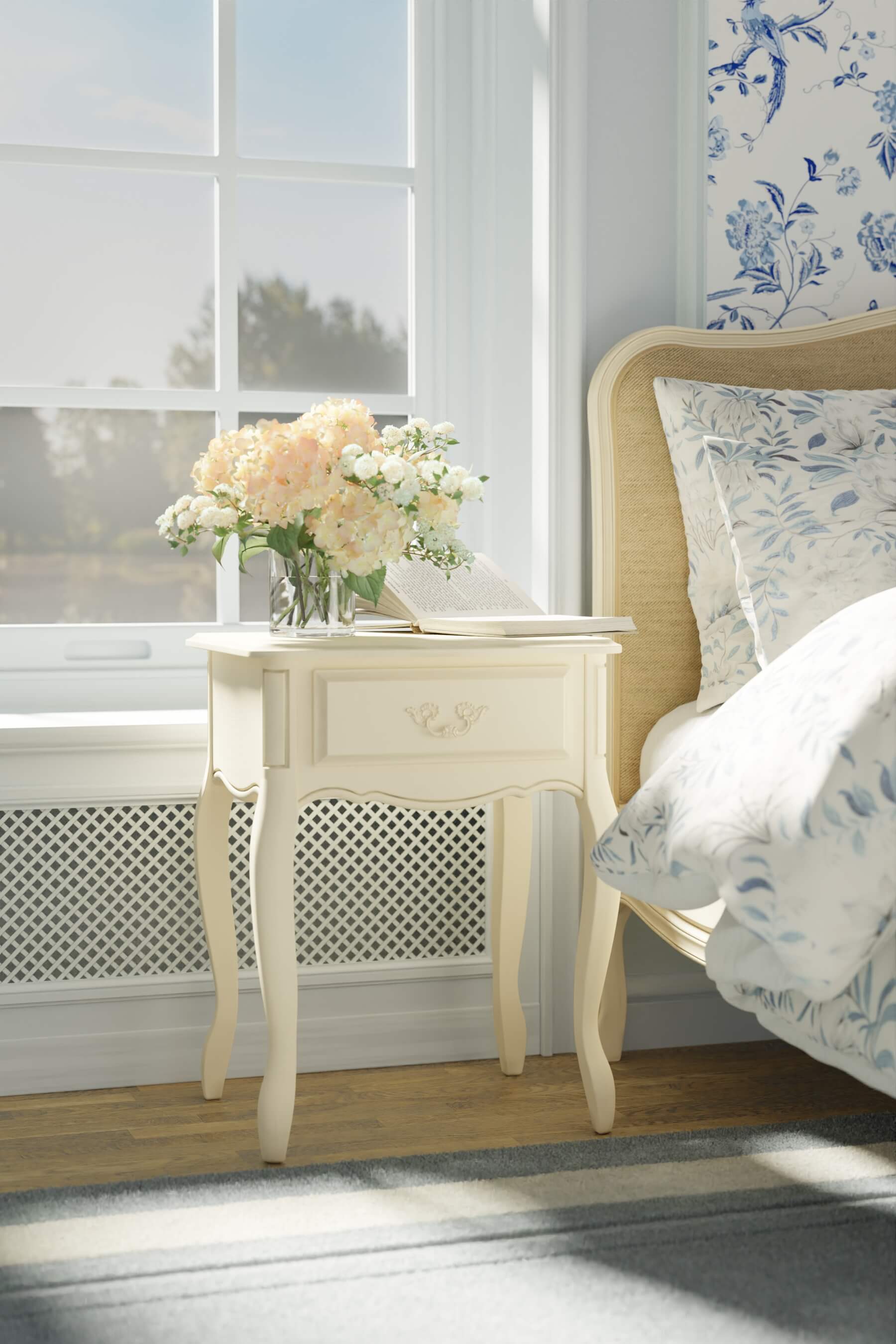 Provencale 1 Drawer Side Table