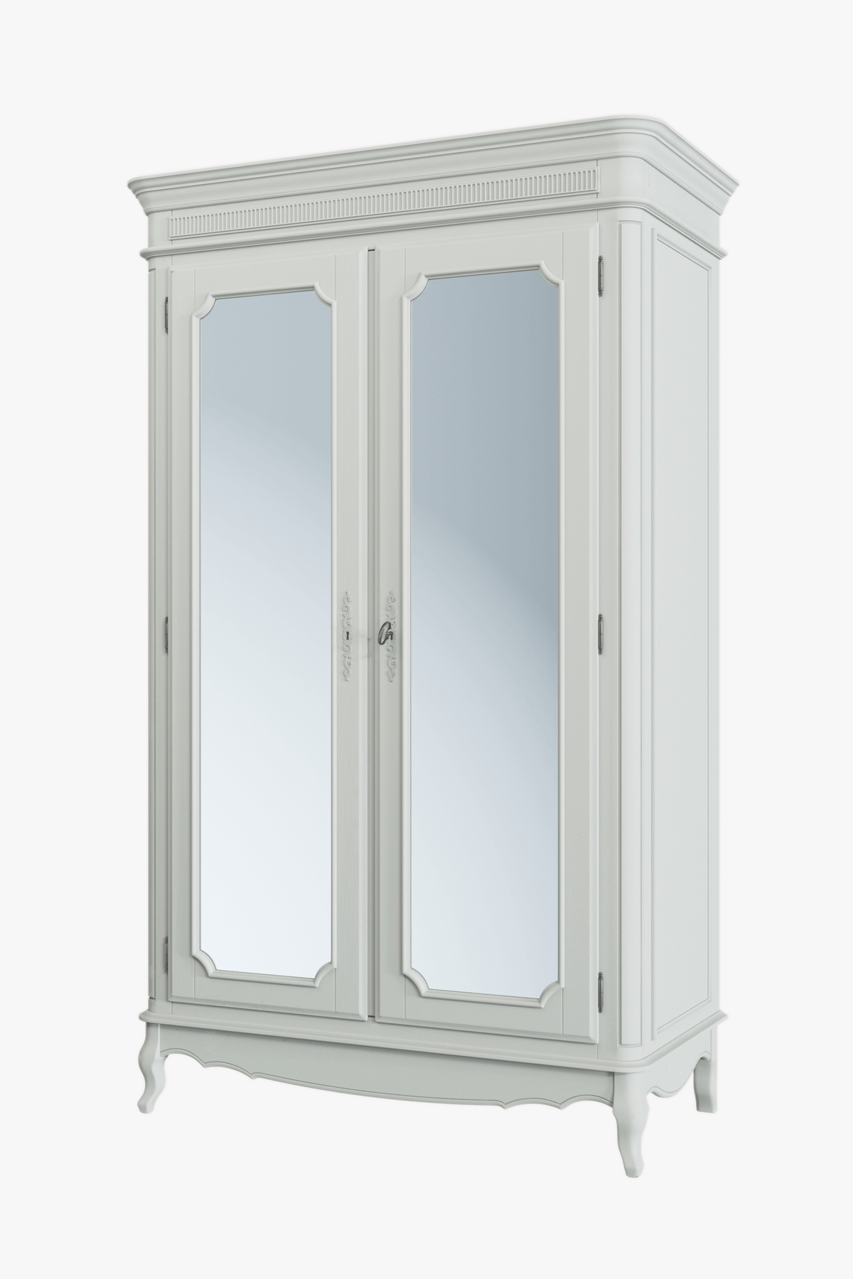 Provencale 2 Door Mirrored Wardrobe