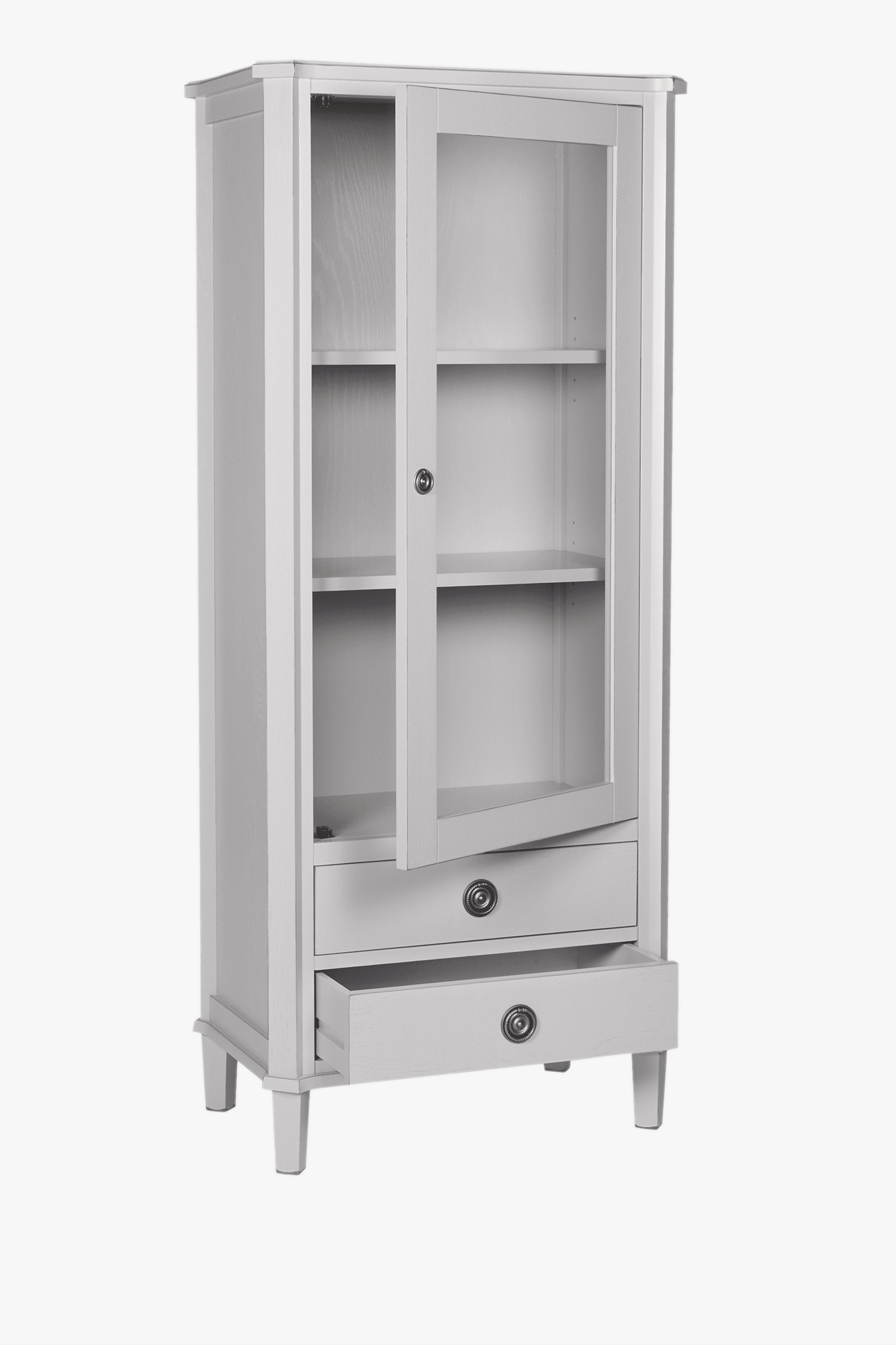 Henshaw 1 Door 2 Drawer Display Cabinet