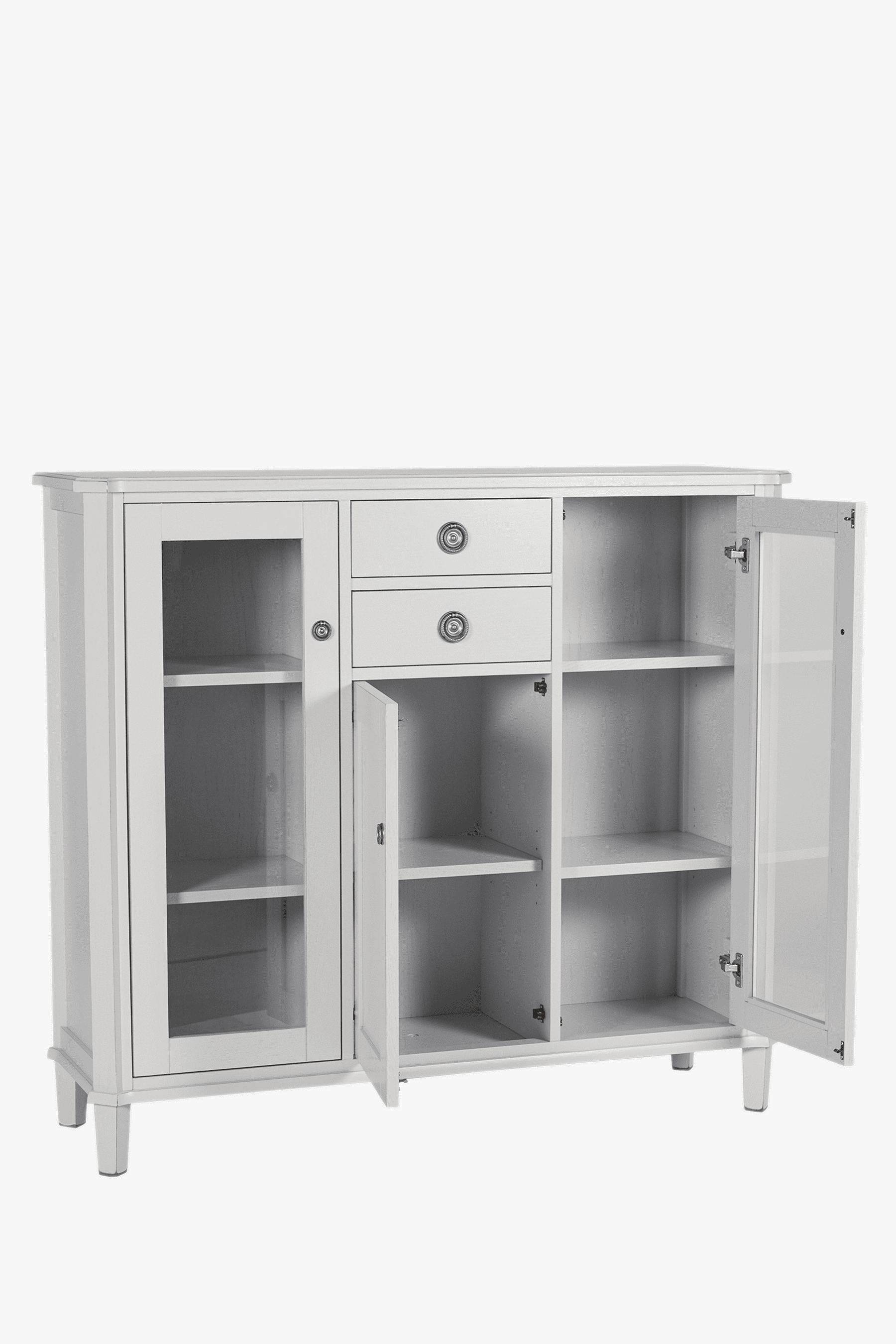 Henshaw 3 Door 2 Drawer Low Display Unit