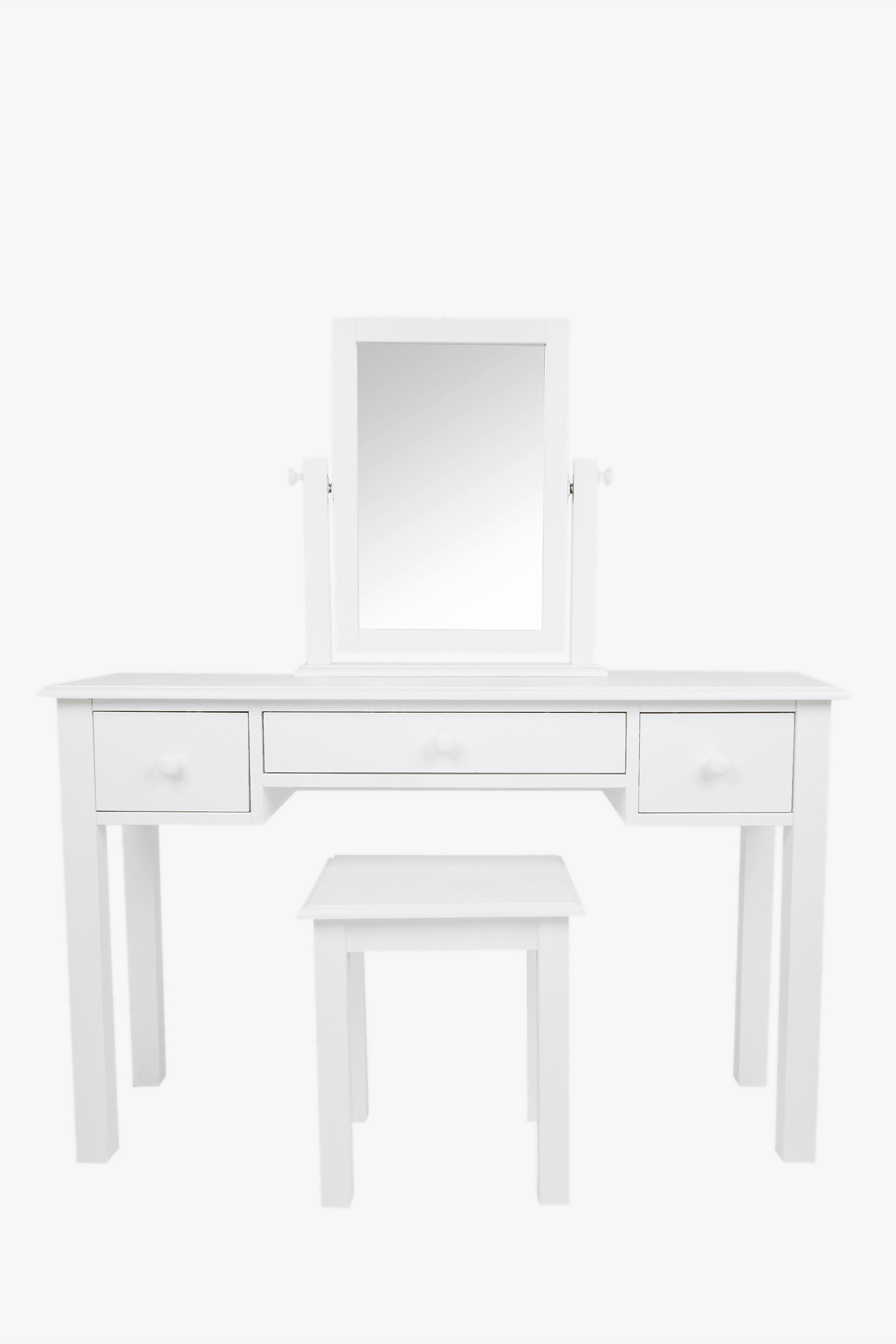 Ashwell 3 Drawer Dressing Table & Stool Set