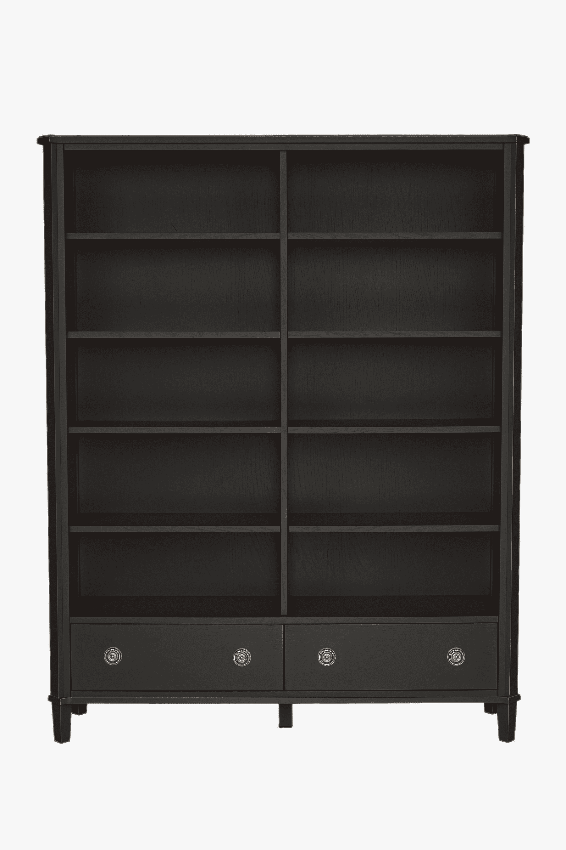 Henshaw 2 Drawer Double Bookcase