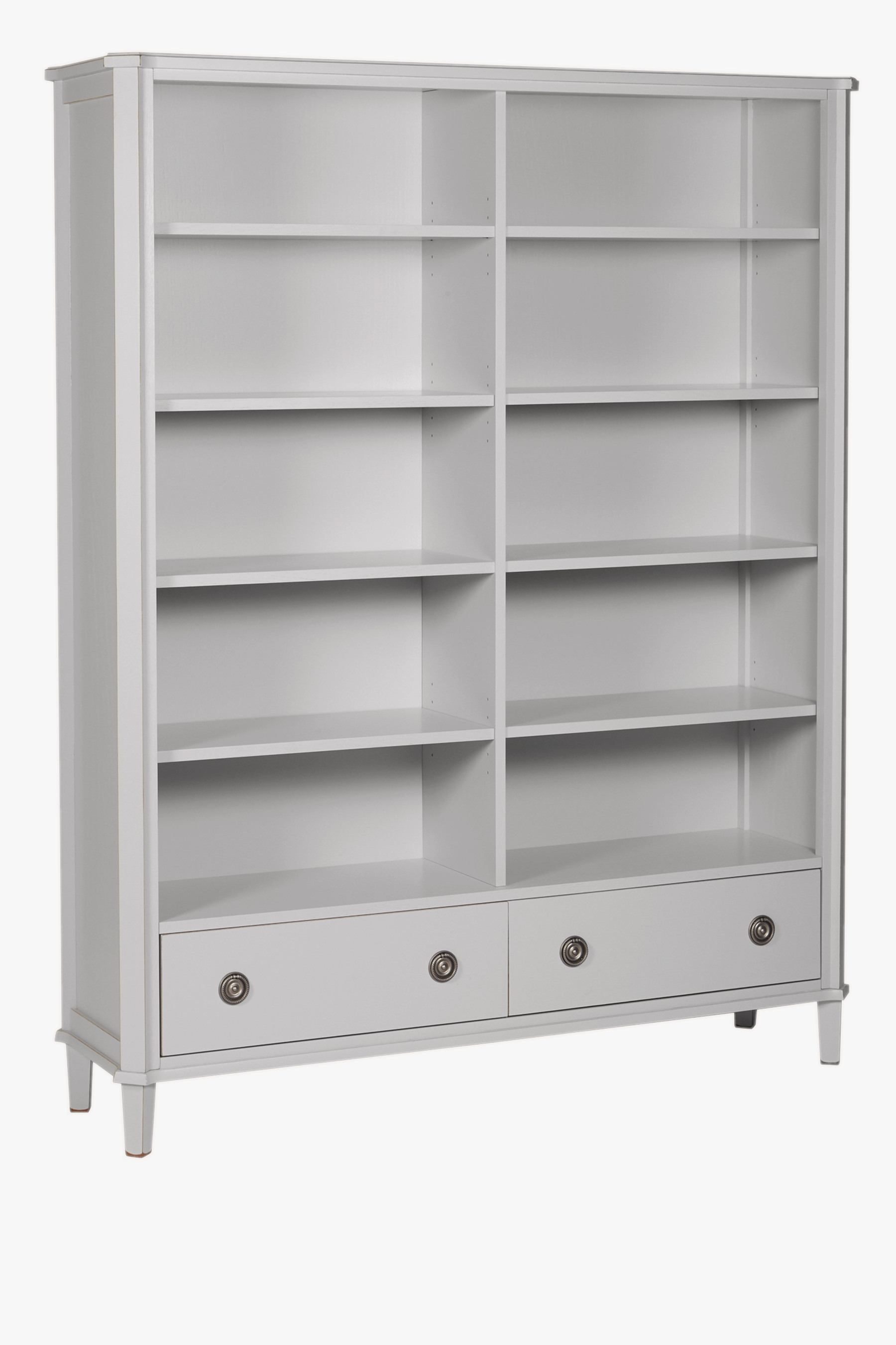 Henshaw 2 Drawer Double Bookcase