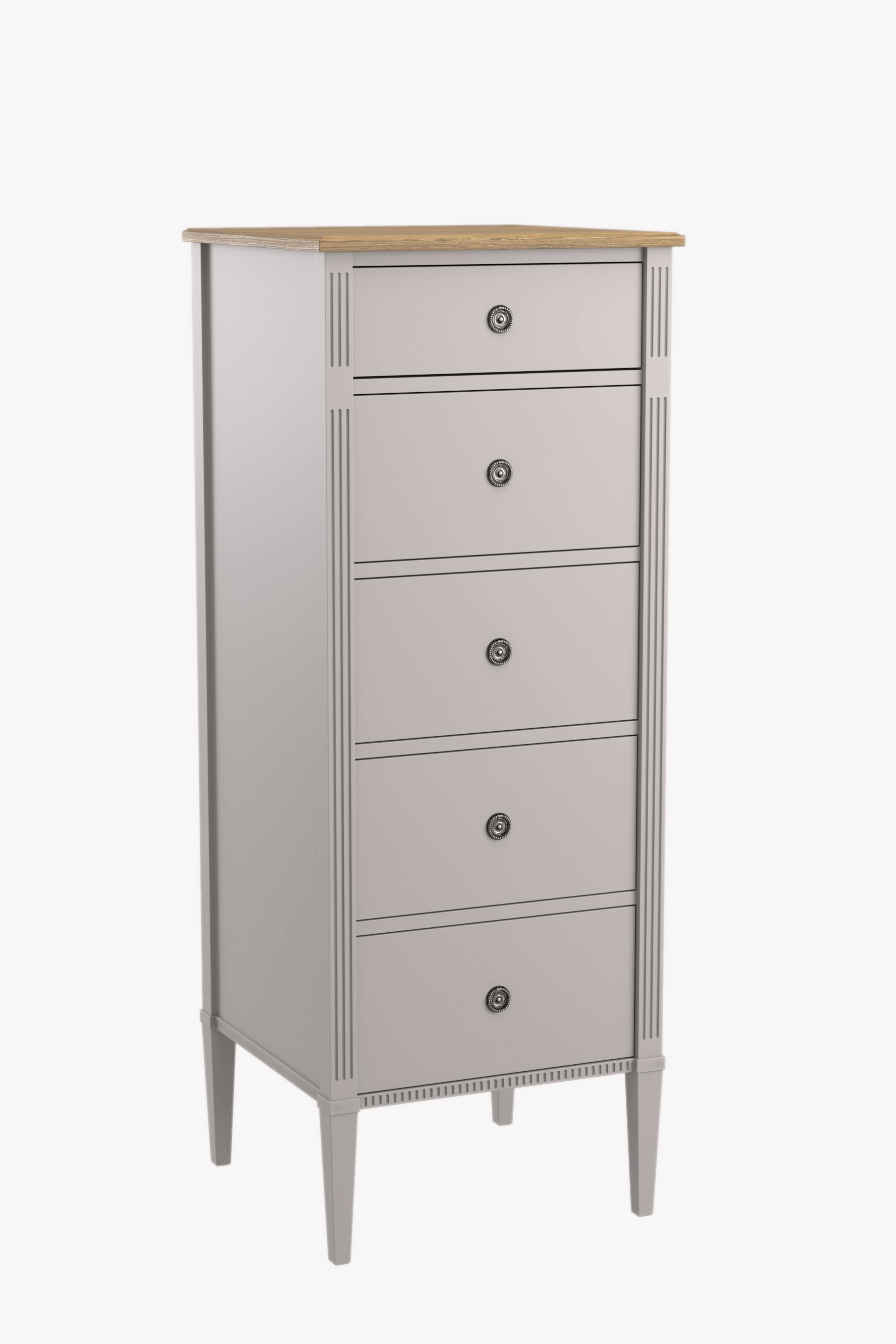 Eleanor 5 Drawer Tall Chest