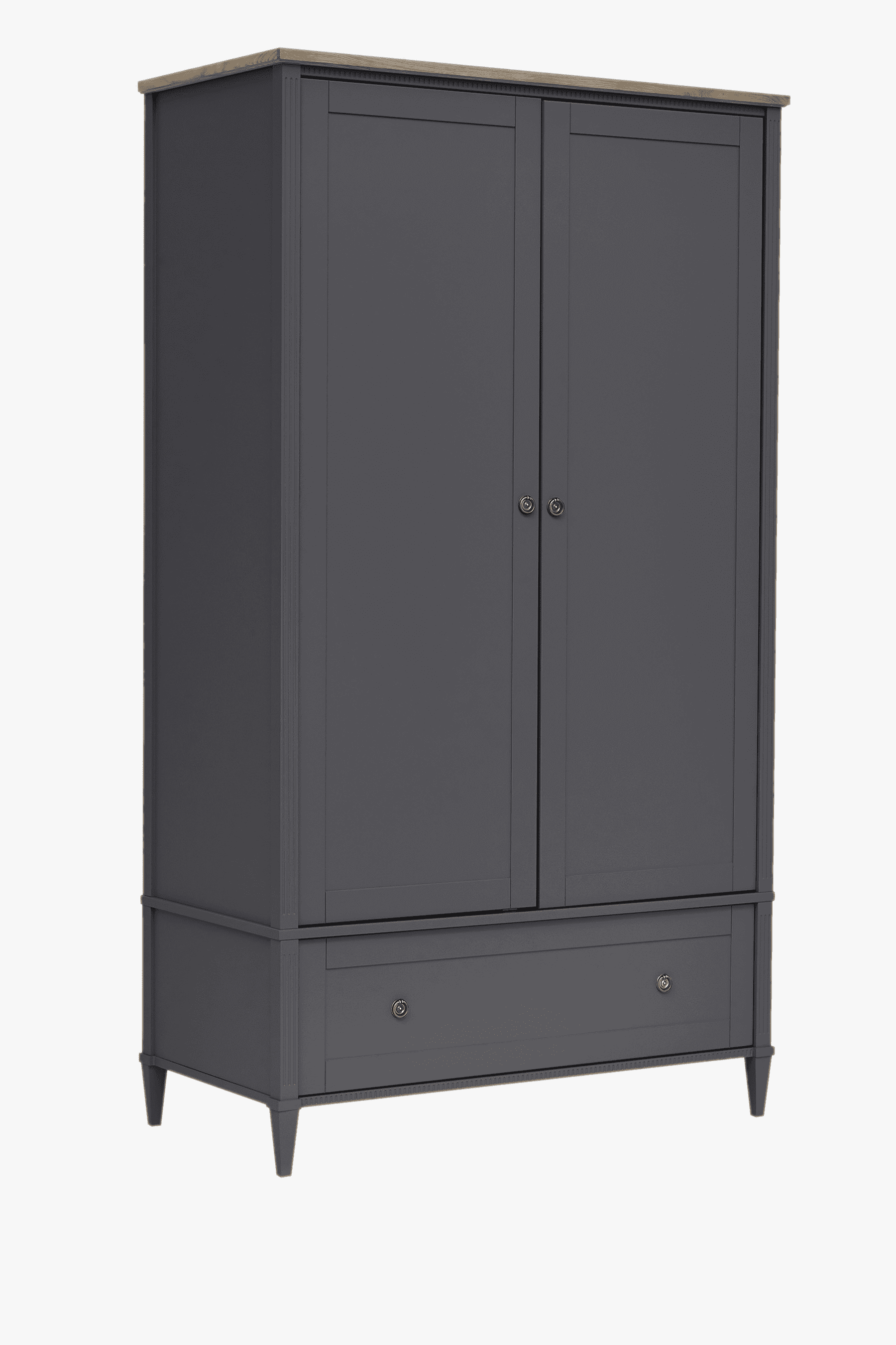Eleanor 2 Door 1 Drawer Wardrobe