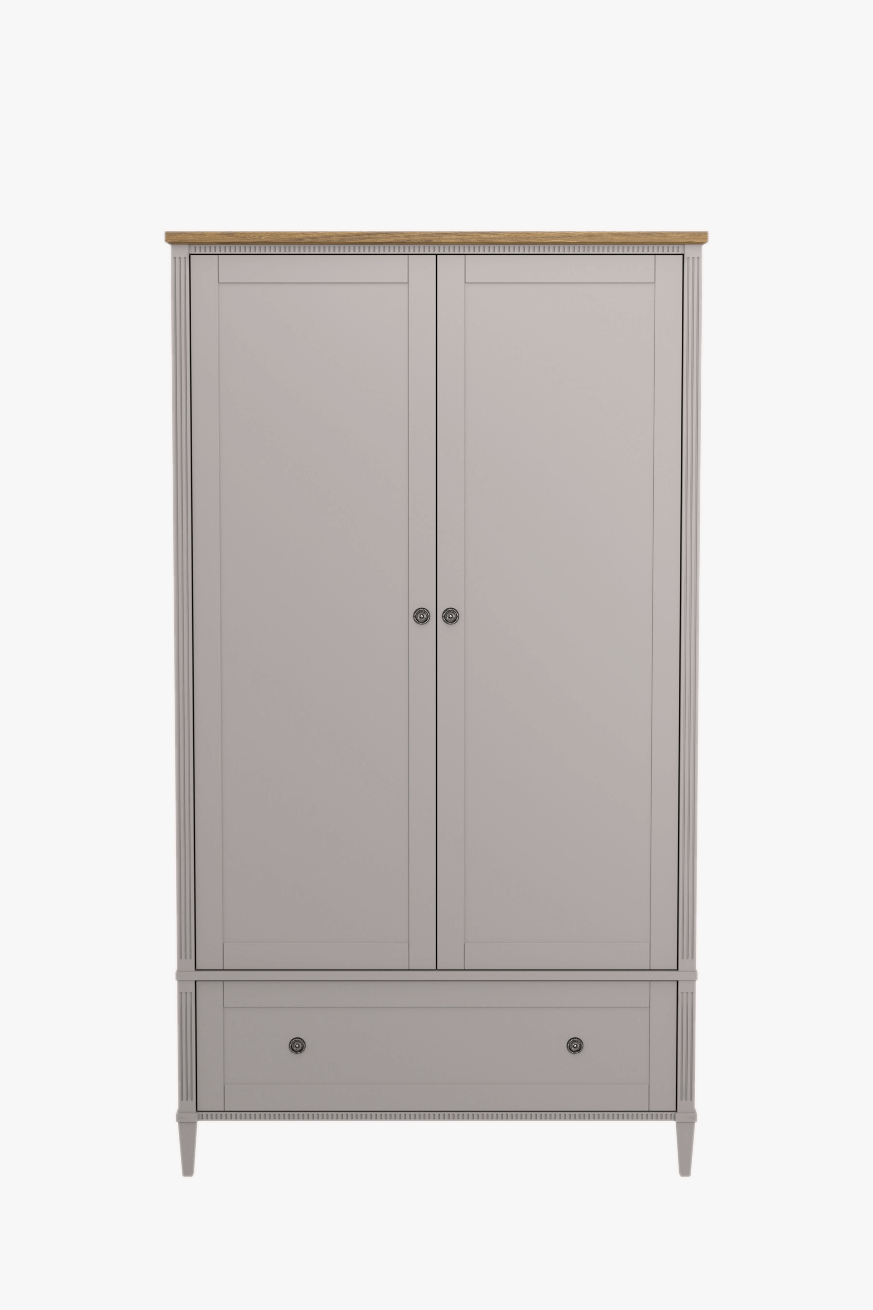 Eleanor 2 Door 1 Drawer Wardrobe