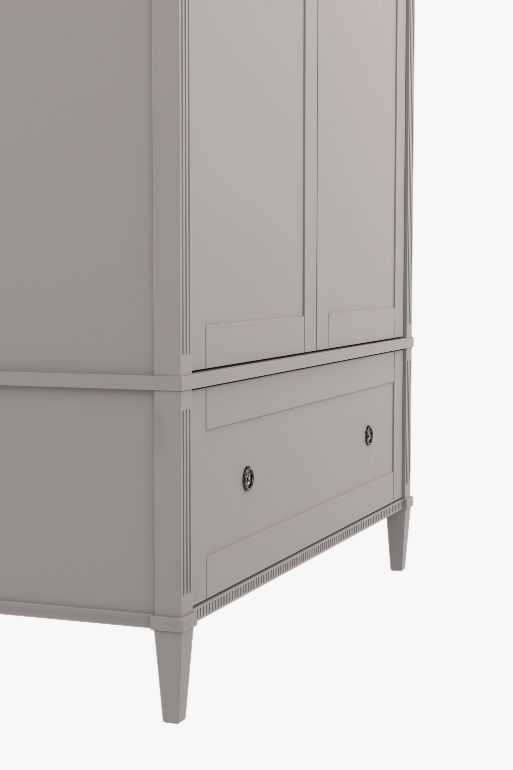 Eleanor 2 Door 1 Drawer Wardrobe