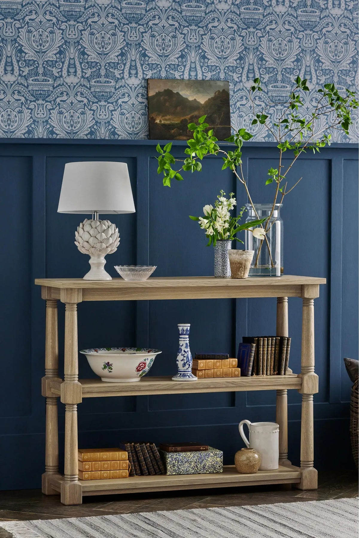 Wellington Low Open Bookcase