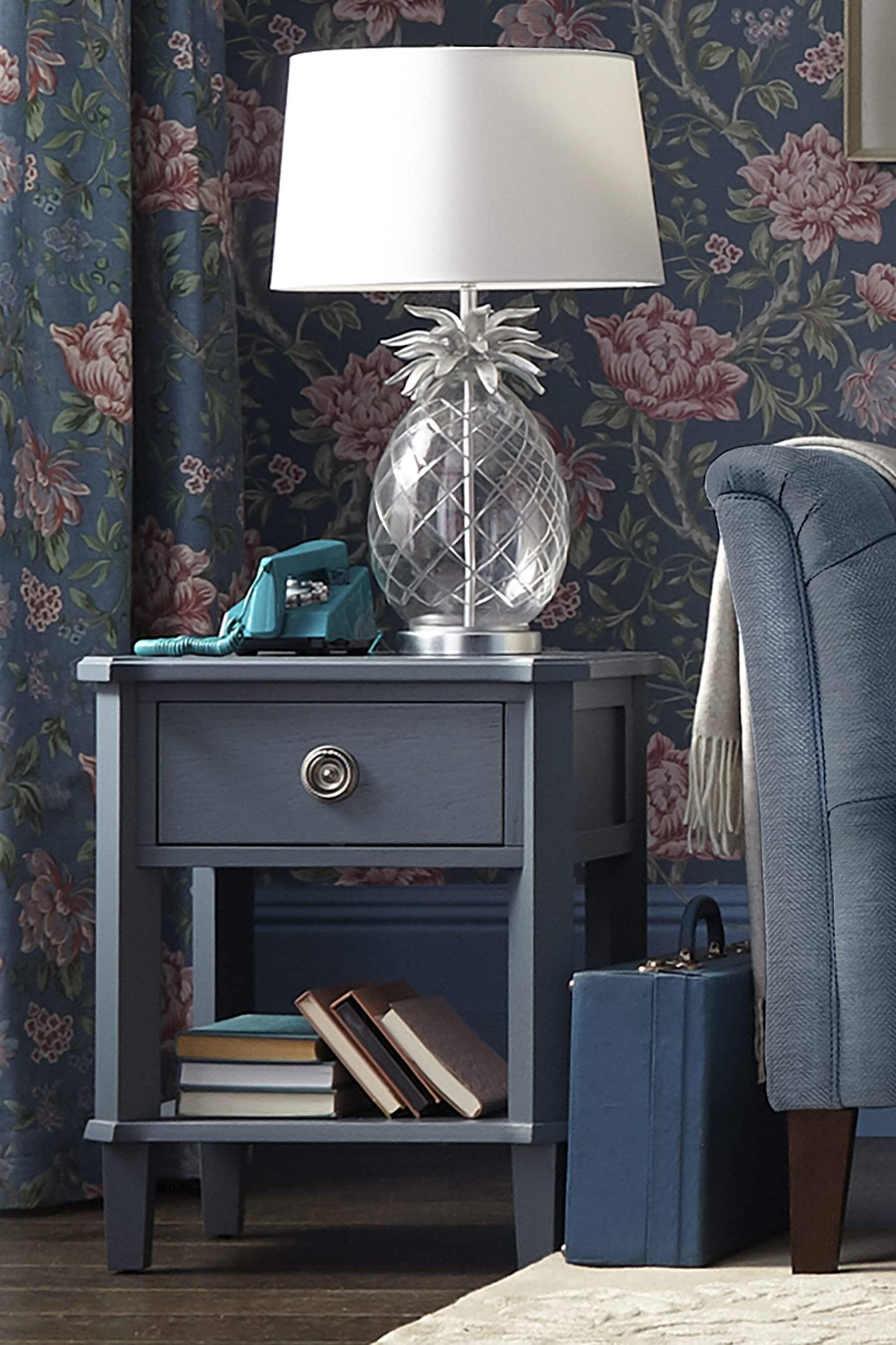 Henshaw 1 Drawer Side Table