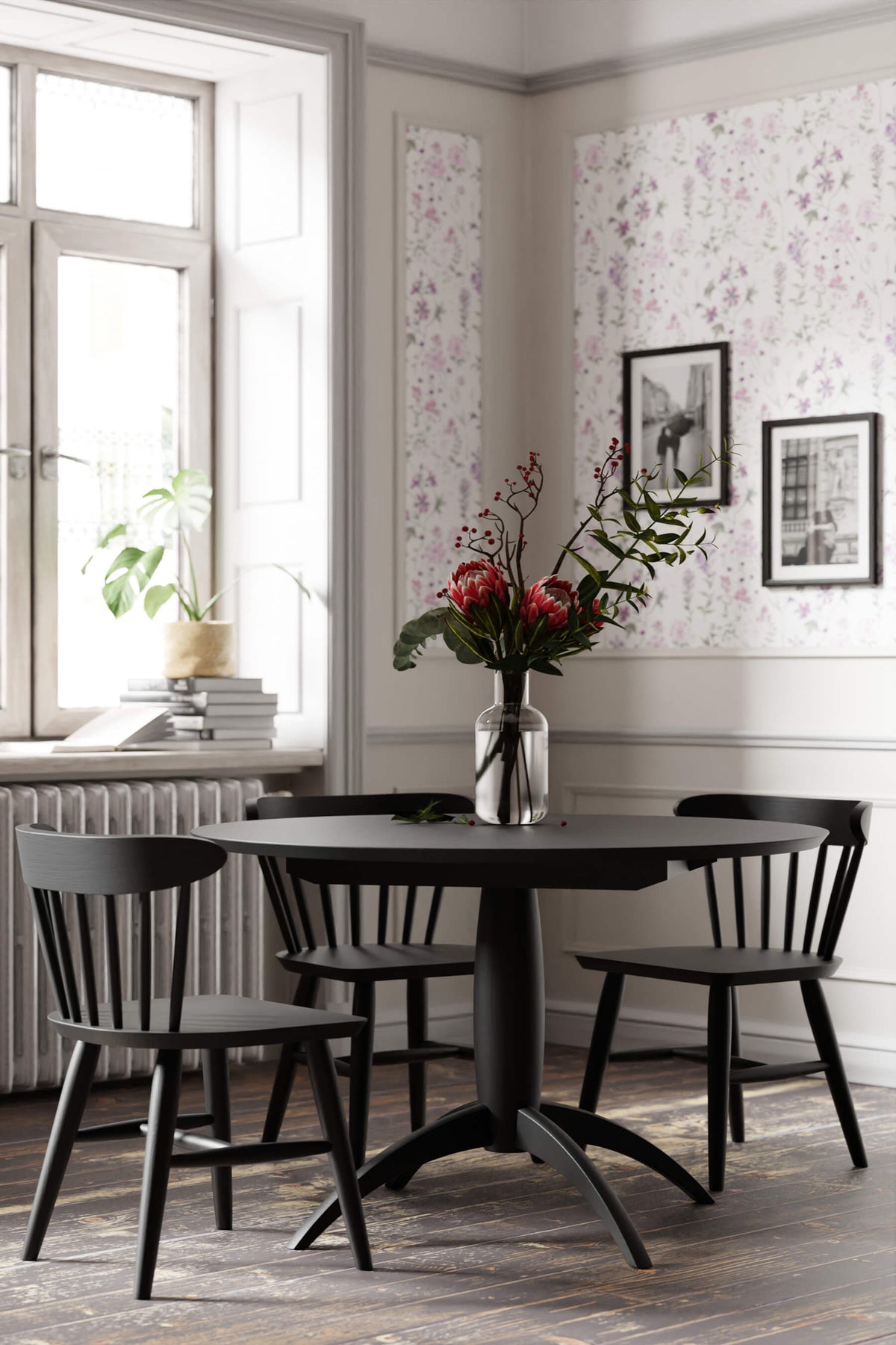 Brecon Round Extending Dining Table